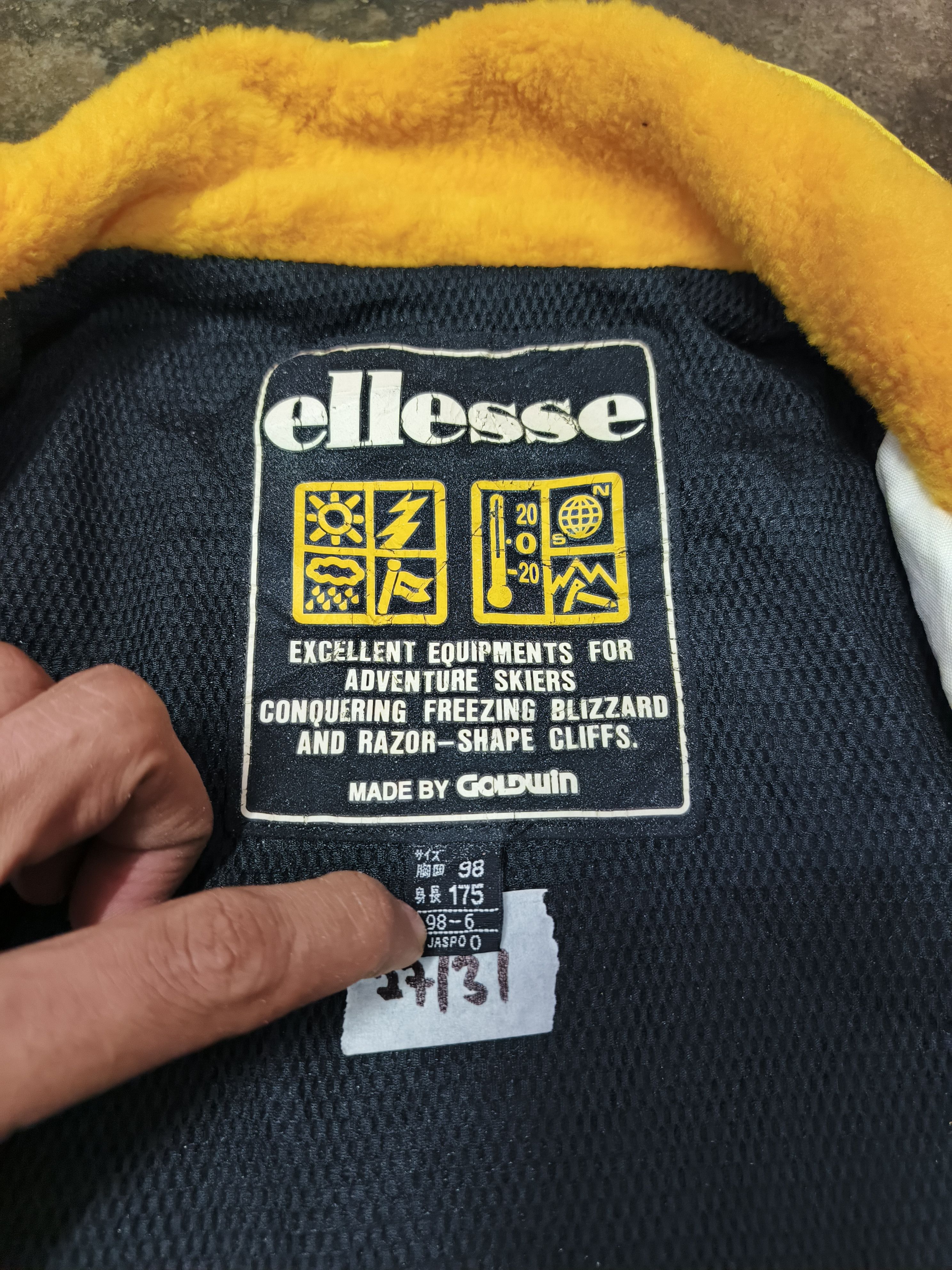 Ellesse × Goldwin VTG ELLESSE BY GOLDWIN MULTICOLOUR SKI JACKET Size US L / EU 52-54 / 3 - 7 Thumbnail