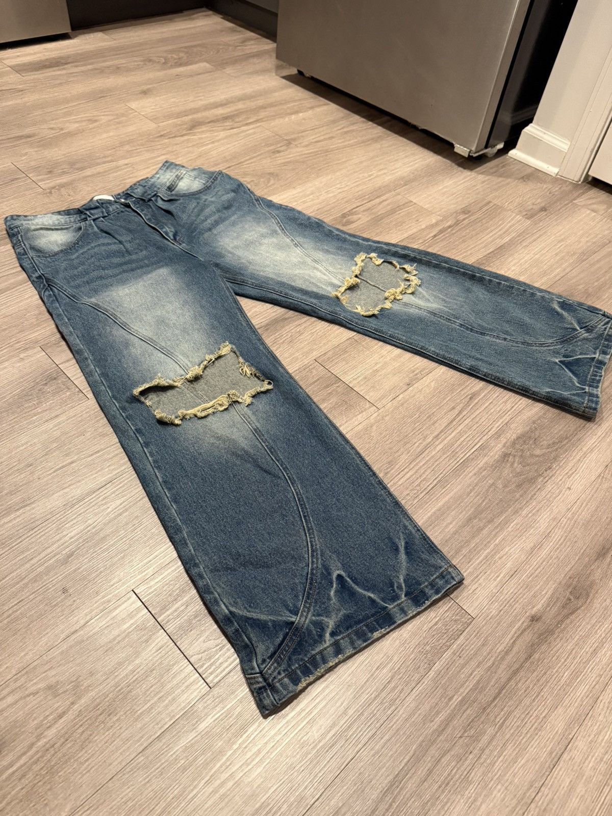 Other Neaux Doubt acid wash ripped denim Size US 34 / EU 50 - 1 Thumbnail