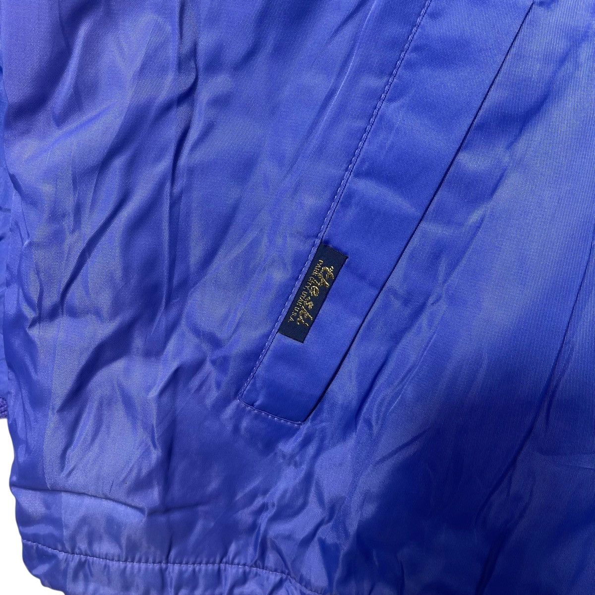 Coach Vintage The Ski USA Coach Jacket Fleece Lined Blue Neon Size US XL / EU 56 / 4 - 6 Thumbnail