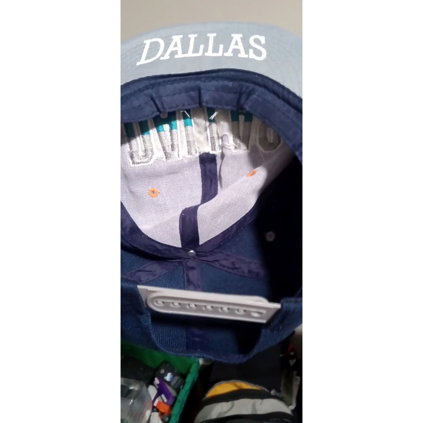 Vintage YIWEIKE CAP Dallas Adjustable One Size Fits All Baseball Cap Blue Unisex Adults Casual Hat Men Women Cap Style Adjustable Vintage: No Size ONE SIZE - 6 Thumbnail