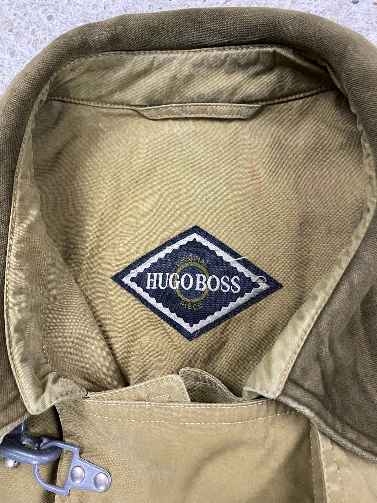 Hugo Boss Hugo boss original piece coat fire brigade fasteners beige Size US XL / EU 56 / 4 - 4 Thumbnail