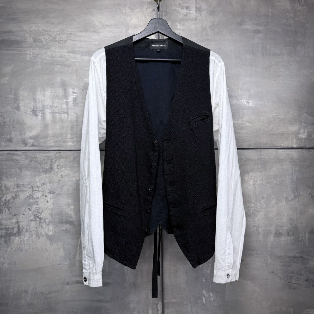 Ann Demeulemeester West with detachable sleeves L Size 50R - 2 Thumbnail