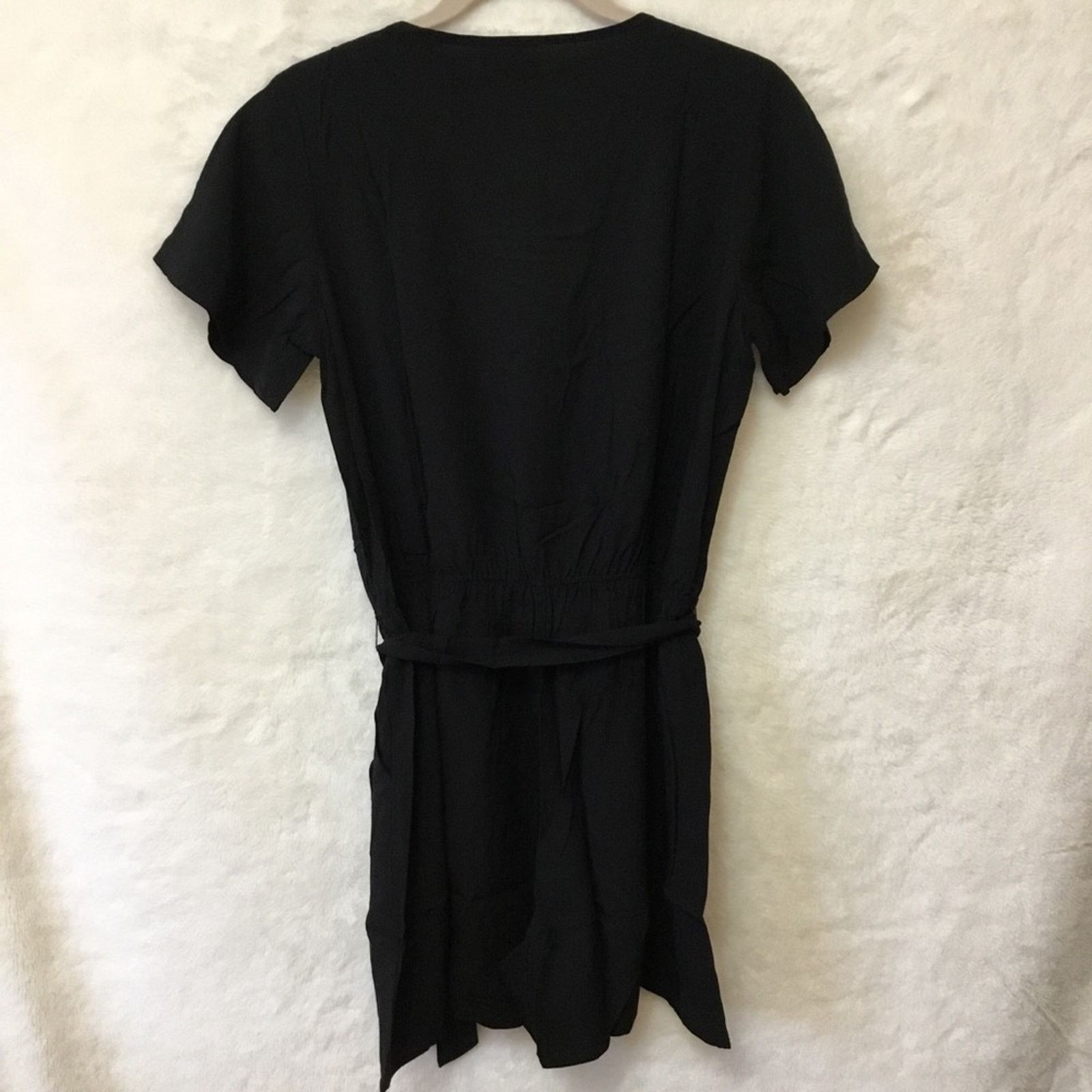Gap GAP Factory Black Easy Button-Front Romper Size 27" / US 4 / IT 40 - 4 Thumbnail
