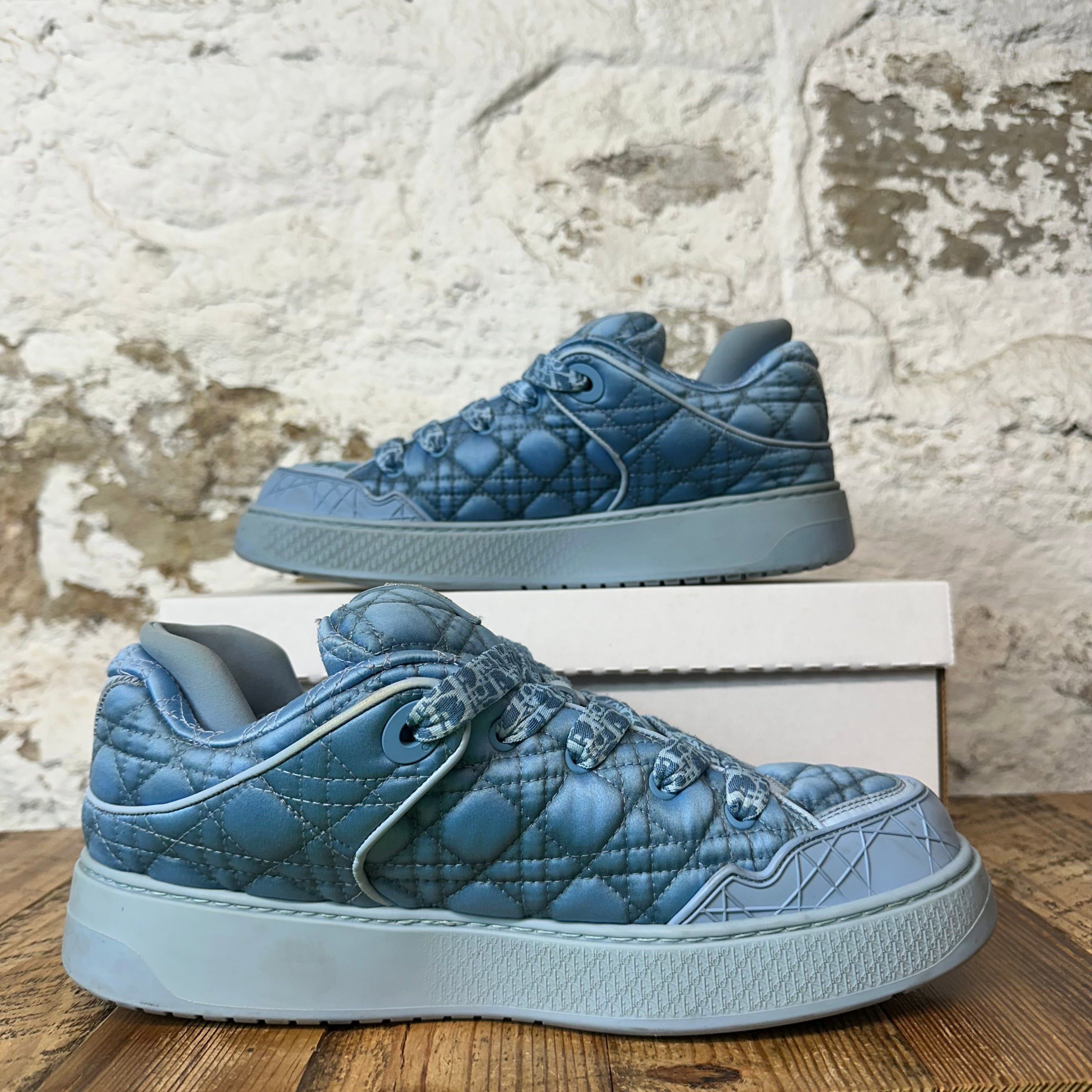 Dior Dior ERL Blue Oblique Skate Sneaker Sz 10 (43) No Box Size US 10 / EU 43 - 2 Thumbnail