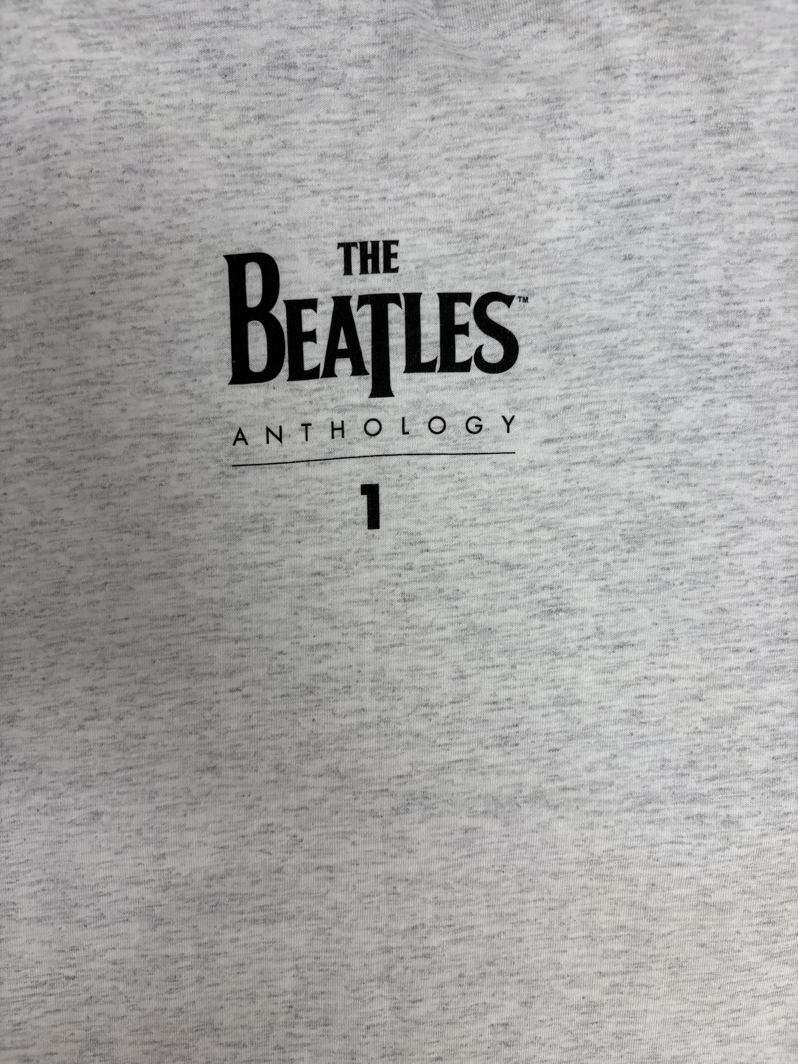 Vintage The Beatles Anthology 1 Vintage Grey T-Shirt Tee Size US XL / EU 56 / 4 - 6 Thumbnail