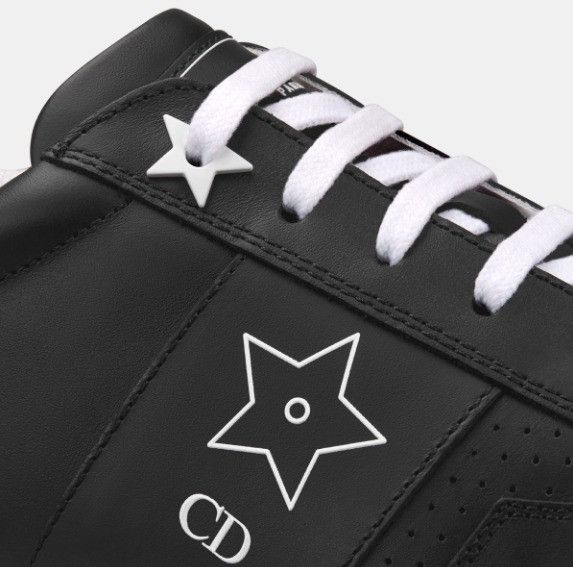 Dior o1w1db10724 Dior Star Sneakers in Black/White Size US 8 / IT 38 - 8 Thumbnail