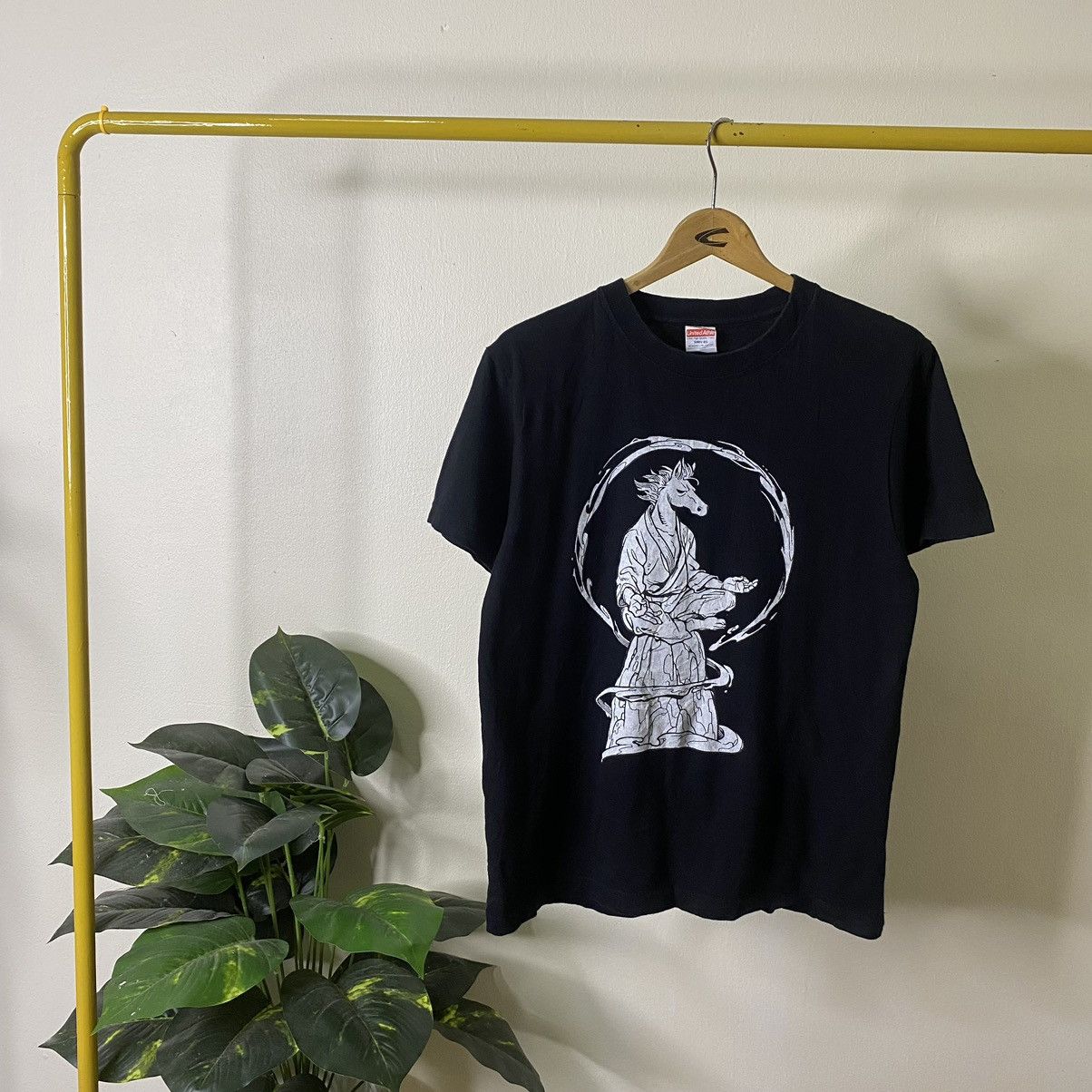 If Six Was Nine Humanoid Horse Meditative Ifsixwasnine Cyber Gothic Punk Tee Size US M / EU 48-50 / 2 - 1 Thumbnail