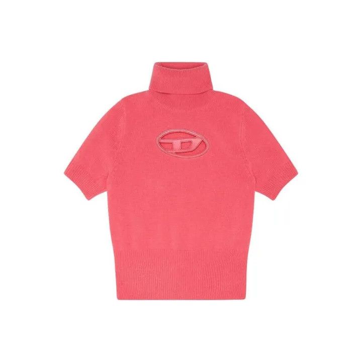 Diesel Diesel Oversized High Neck Short Sleeve Sweater 0079 Size S / US 4 / IT 40 - 1 Thumbnail