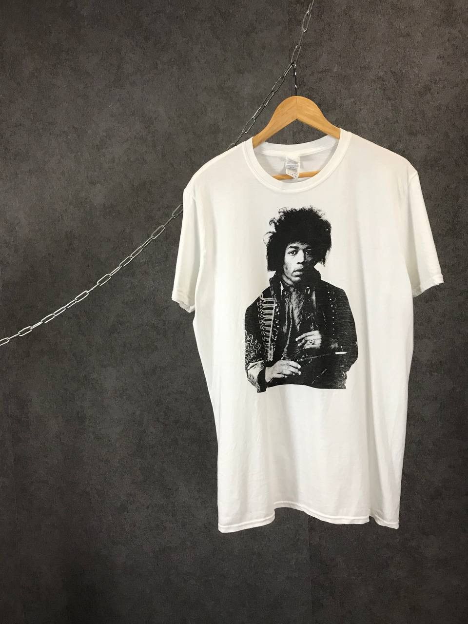 Band Tees Jimi Hendrix rock band tee Size US L / EU 52-54 / 3 - 1 Thumbnail