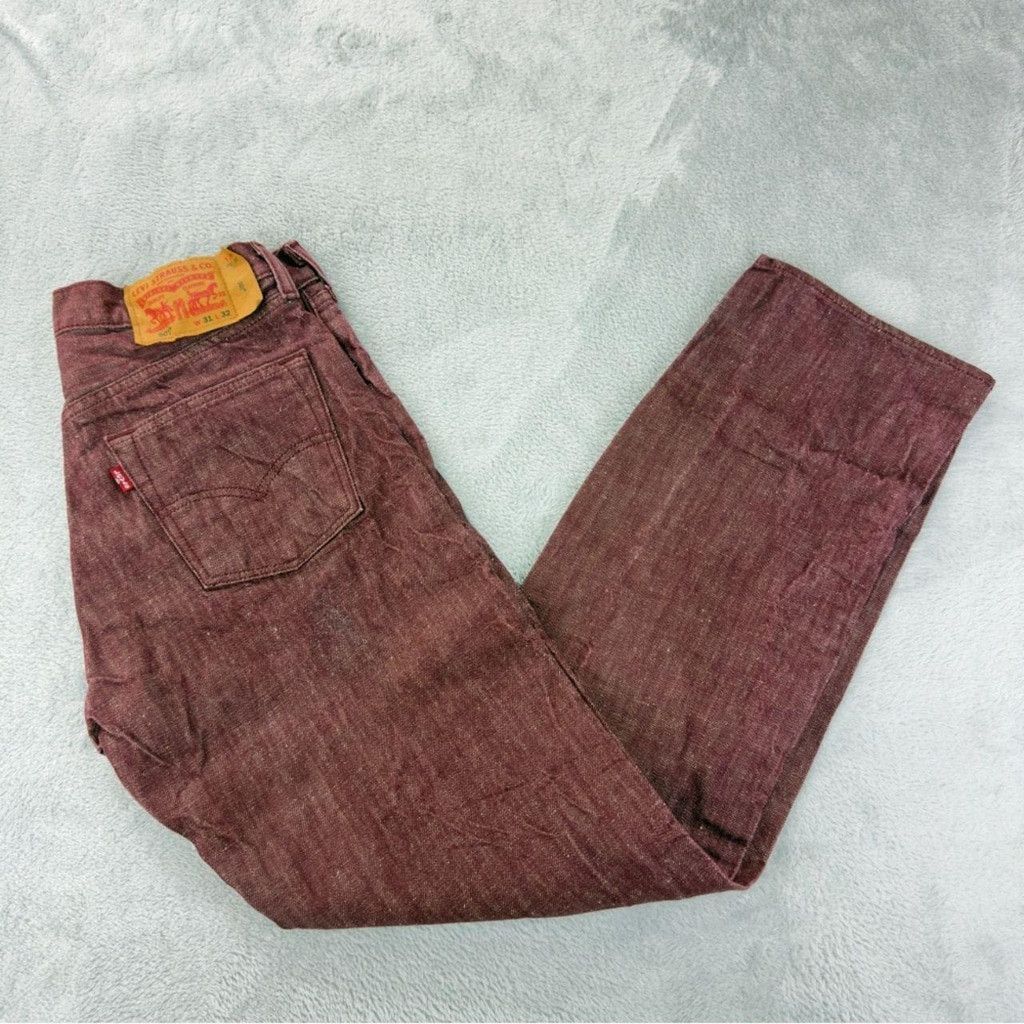 Levi's Levi's 501 Men's Sz 31x30 White Oak Cone Denim Made in Size US 31 - 1 Thumbnail