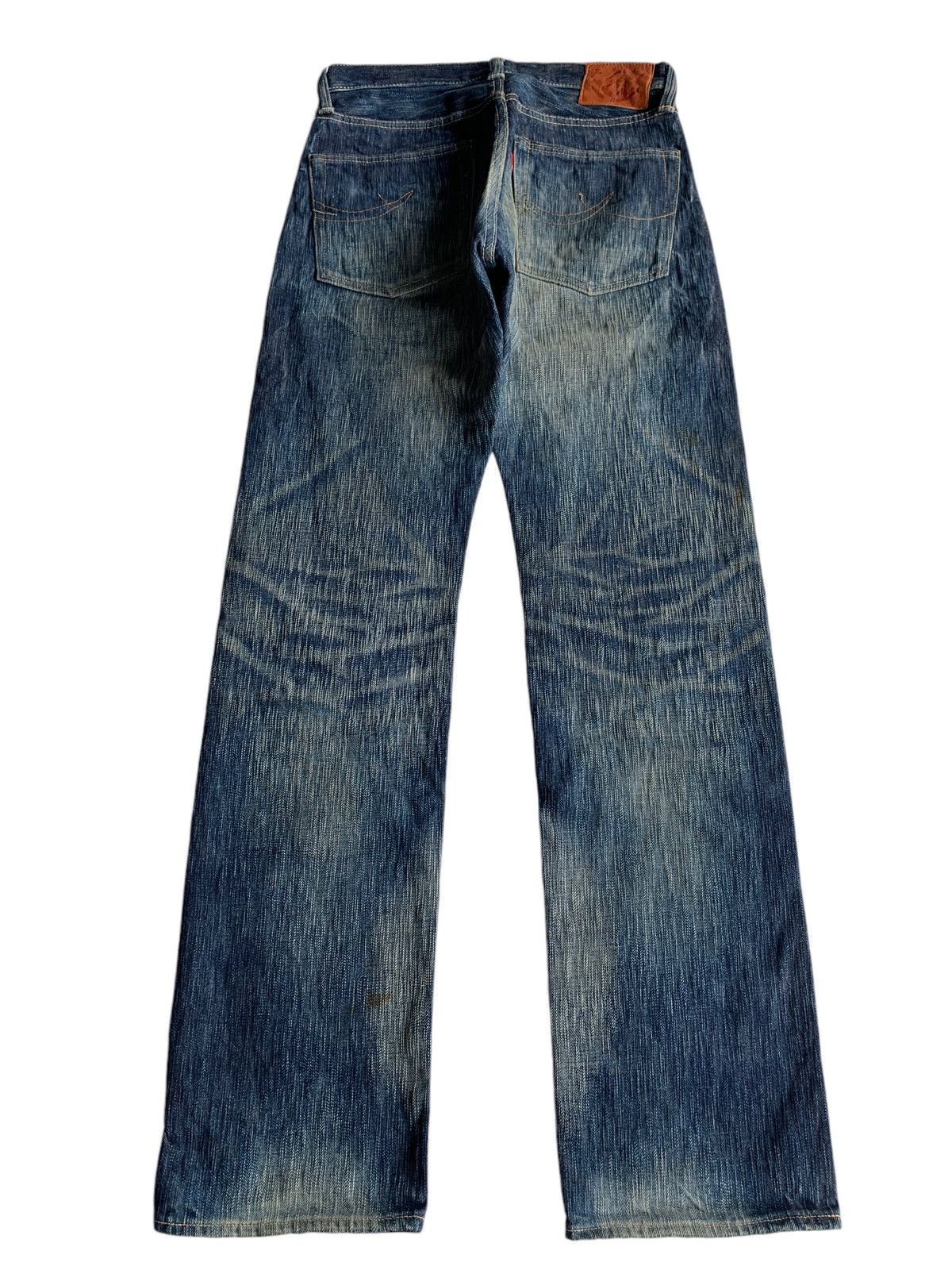 Japanese Brand × Kapital × Vintage ETERNAL SELVEDGE BUTTON FLY RUSTY JAPANESE DENIM Size US 30 / EU 46 - 2 Thumbnail