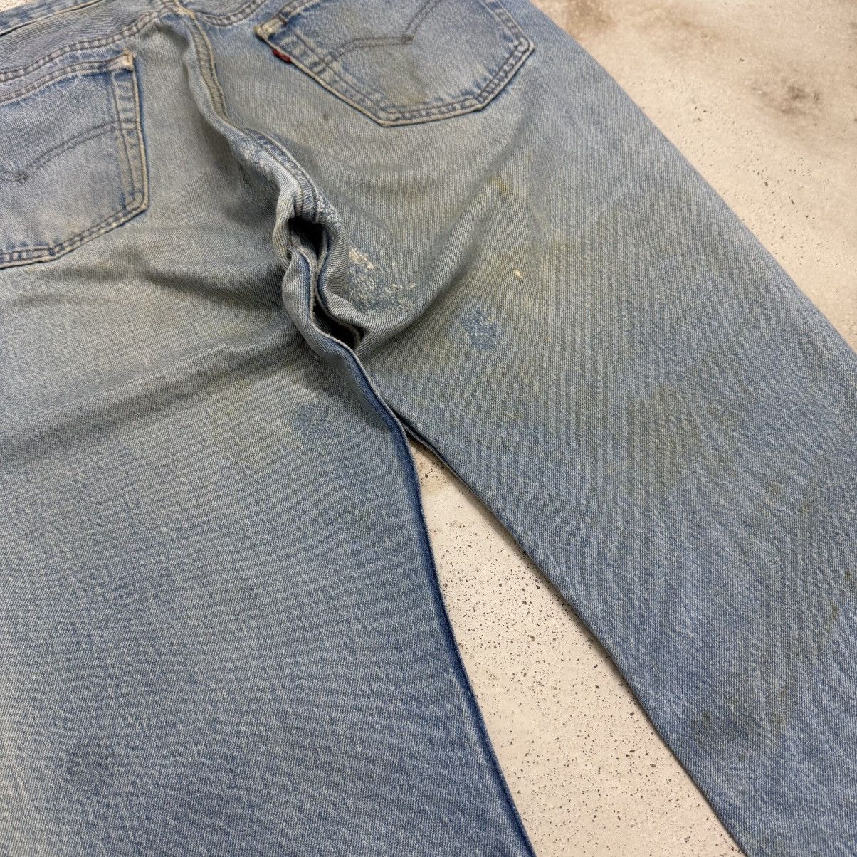 Levi's Vintage Levis 501 Buttonfly Distressed Repaired Denim Pants Size US 32 / EU 48 - 13 Thumbnail