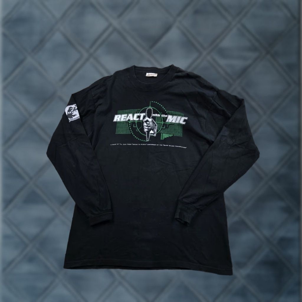 Vintage VINTAGE The Excursions Gang Starr Lil Dap Excursions T Shirt 2XL Mens Black Hip Hop 90s Y2K Size US XXL / EU 58 / 5 - 1 Thumbnail