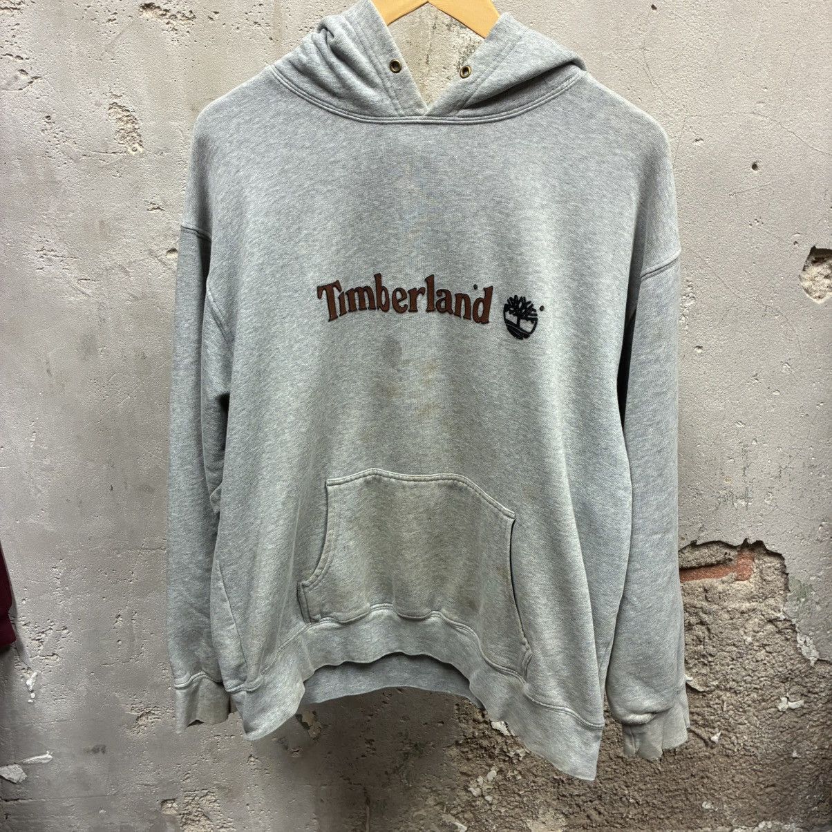 Timberland Timberland Vintage Y2K Baggy Oversized Distressed Hoodie L Size US L / EU 52-54 / 3 - 1 Thumbnail