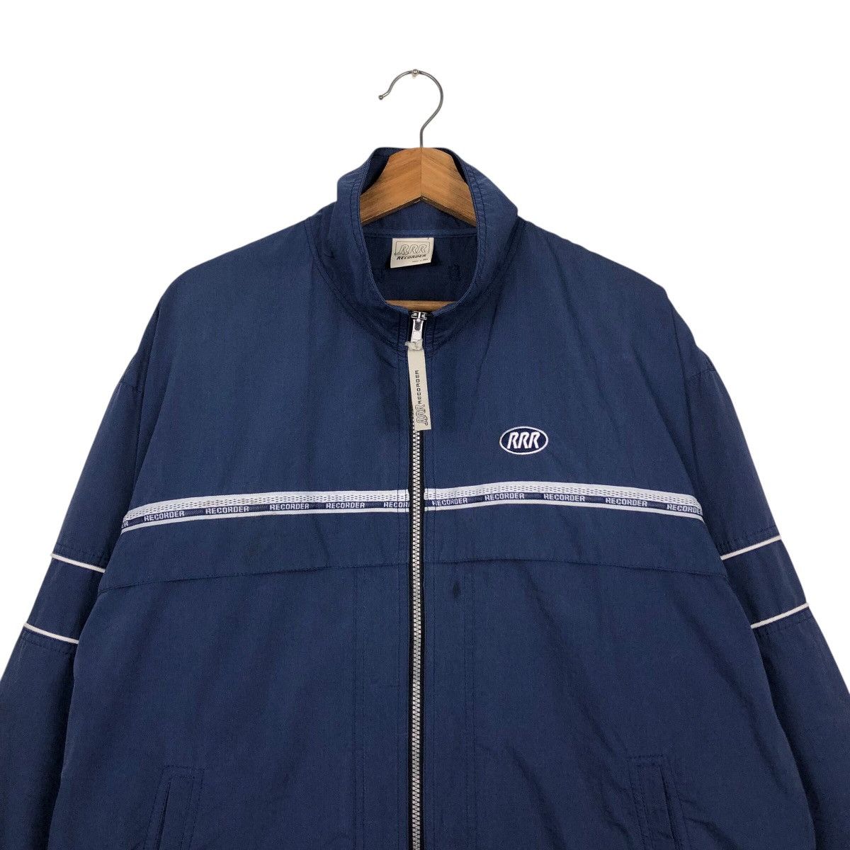 Vintage 📌Vintage Sportswear Bomber Jacket RRR Recorder by Asics Size US M / EU 48-50 / 2 - 4 Thumbnail
