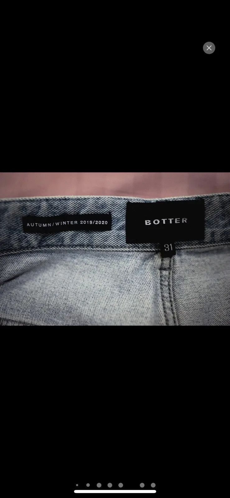 BOTTER Botter AW19/20 Light Baggy Jeans Size US 32 / EU 48 - 9 Thumbnail