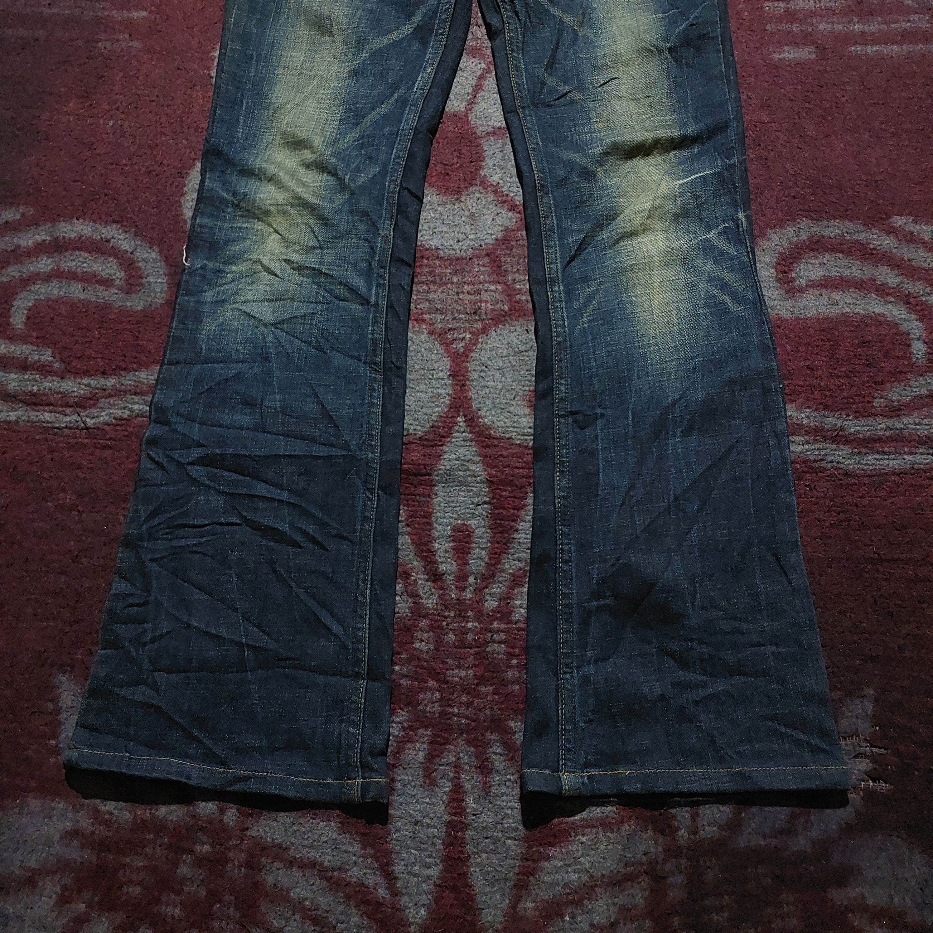 Hysteric Glamour Studio R.P Butterfly Embroidered Studded bootcut Denim Size US 32 / EU 48 - 6 Thumbnail