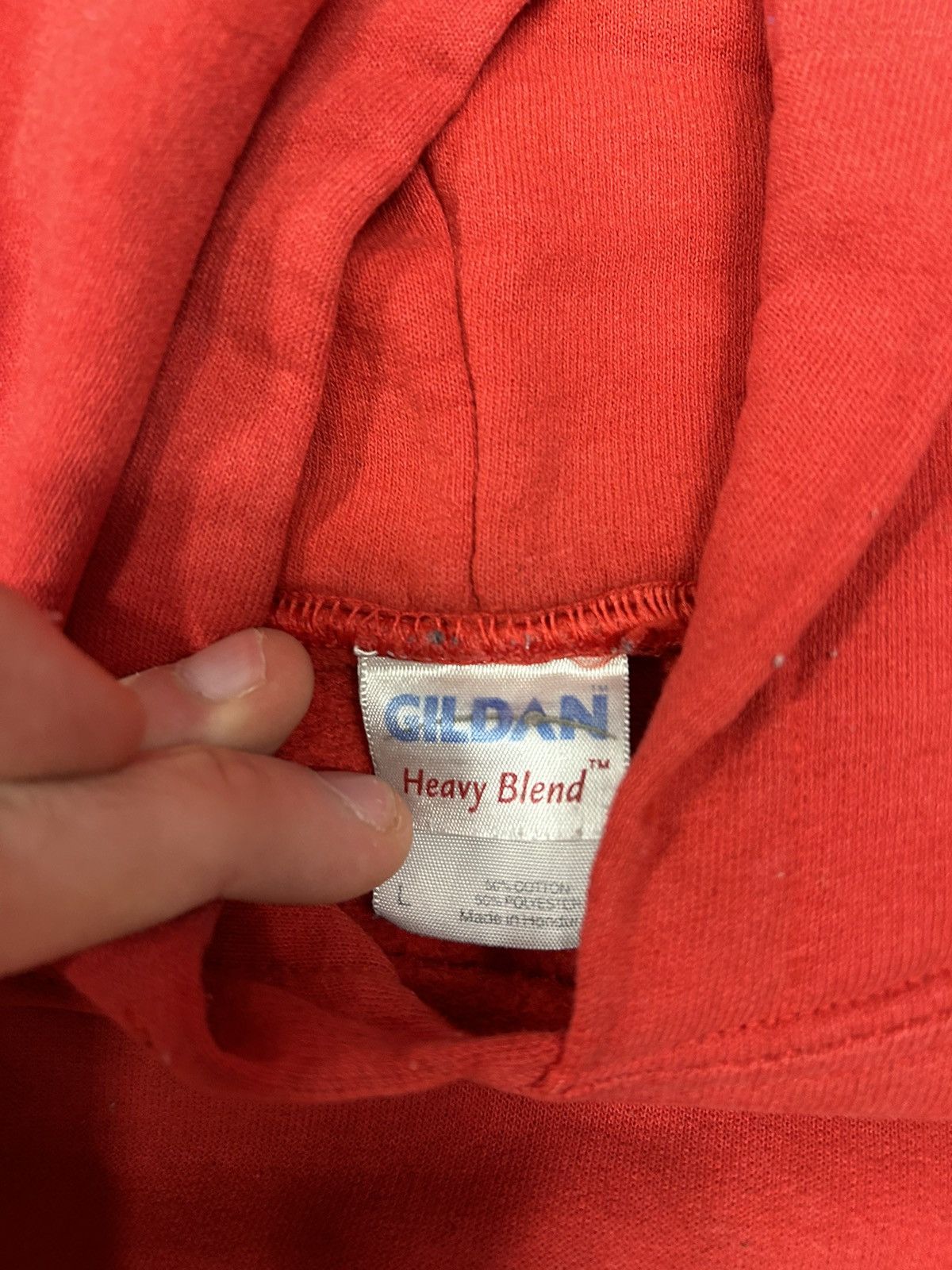 Vintage Crazy Vintage 90s Essential Wisconsin University Red Hoodie Size US L / EU 52-54 / 3 - 3 Thumbnail