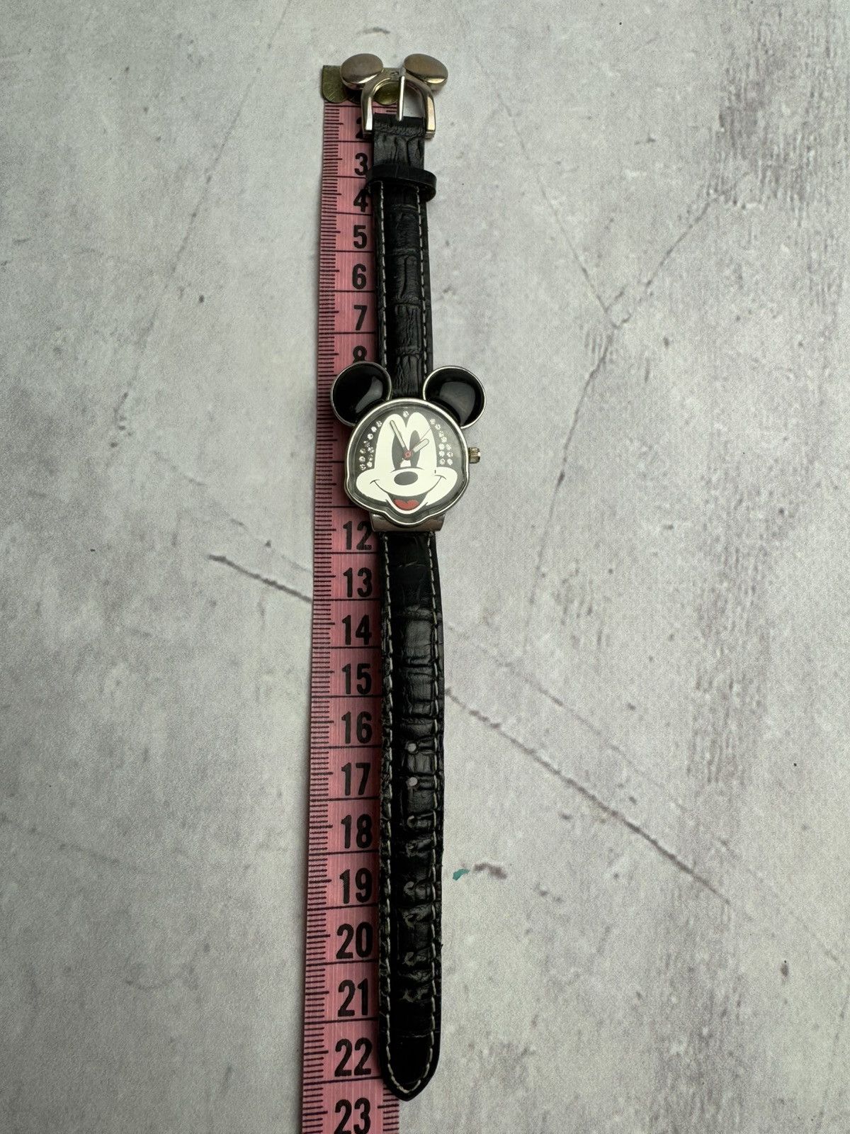 Disney × Japanese Brand Vintage Japanese Style Mickey Mouse Watch 00s Size ONE SIZE - 7 Thumbnail