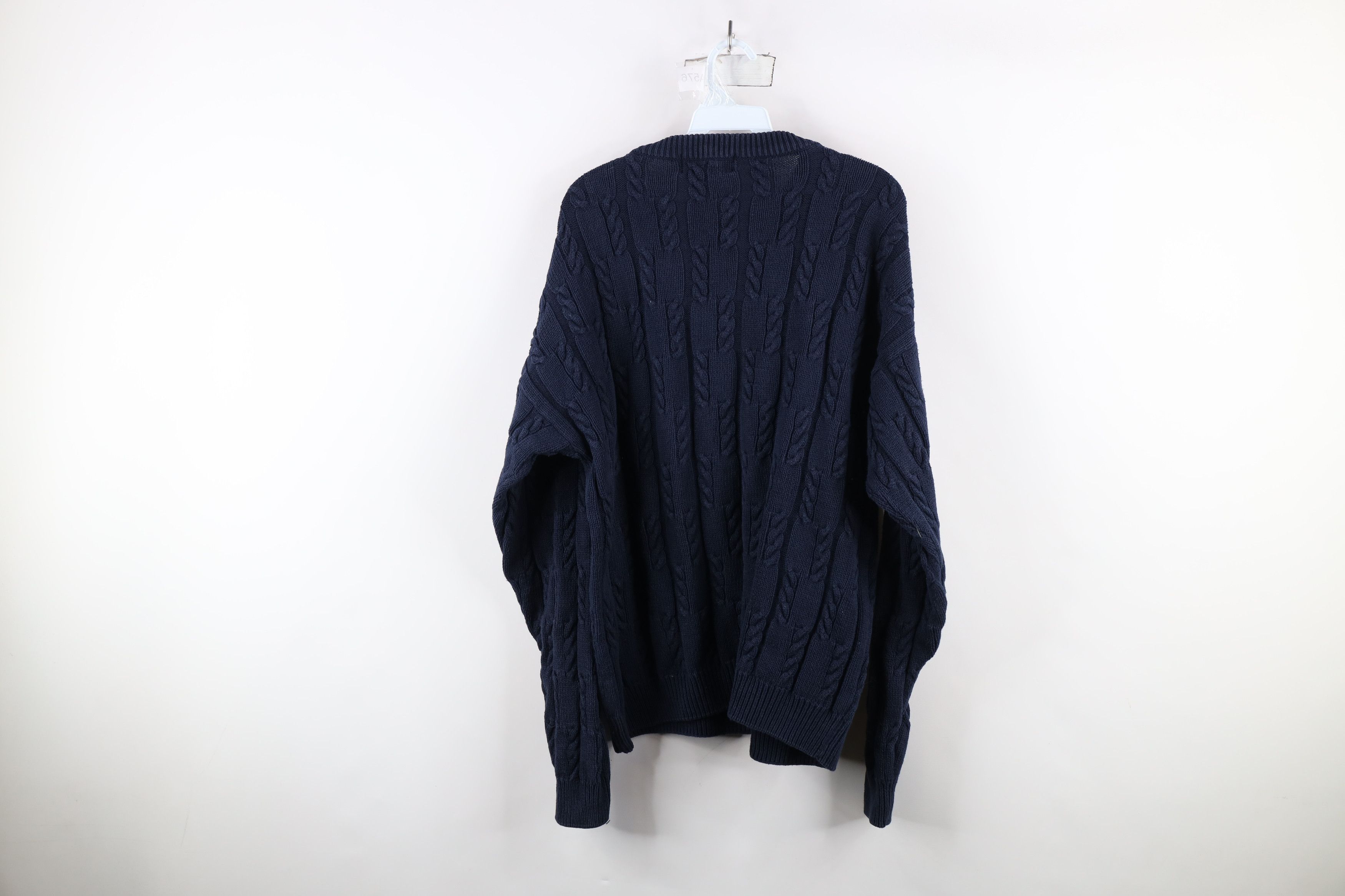 Polo Ralph Lauren Vintage 90s Chaps Ralph Lauren Chunky Cable Knit Sweater Size US XL / EU 56 / 4 - 10 Thumbnail