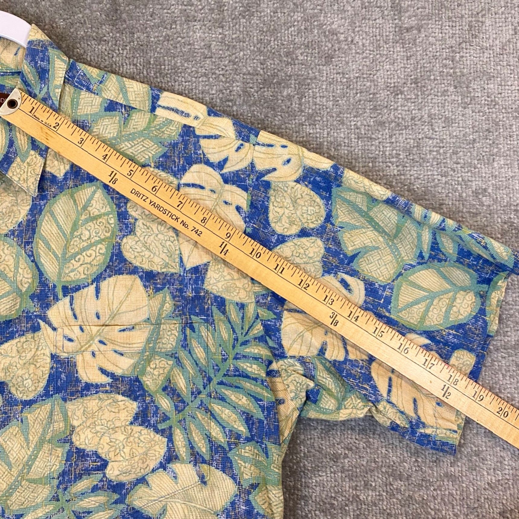 Tori Richard Tori Richard Shirt Men Medium Multicolor Floral Button Cotton Lawn Camp Hawaiian Shirt Size US M / EU 48-50 / 2 - 7 Thumbnail