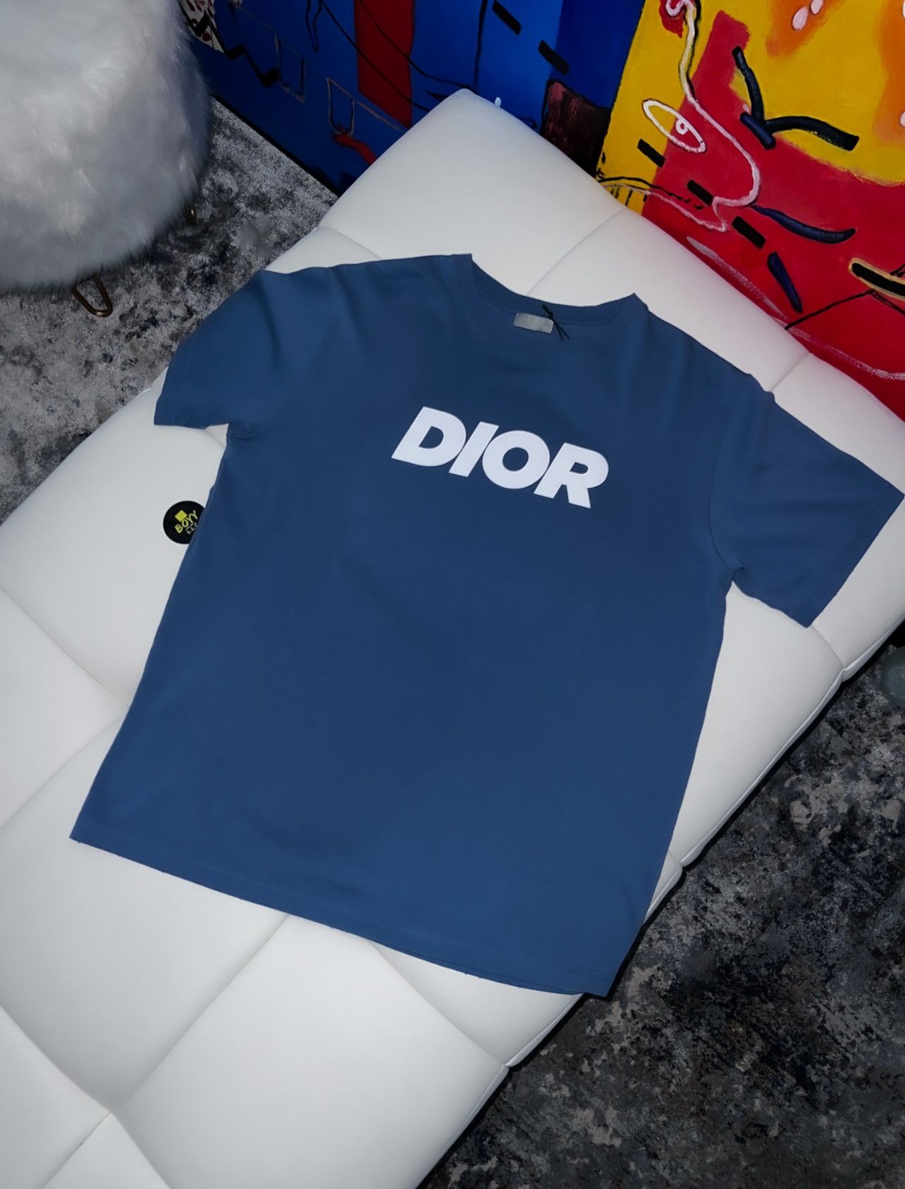 Dior Dior italic logo t shirt | Grailed