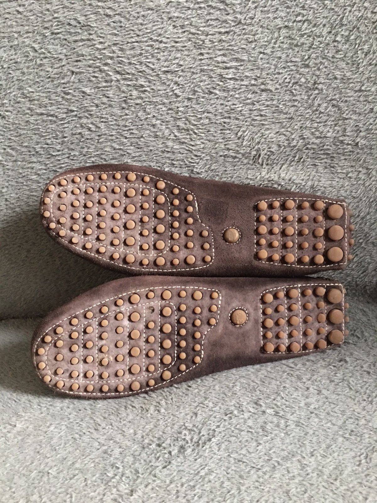 Car Shoe The Original Car Shoe by PRADA Brown Suede Driving Shoes Size US 7.5 / IT 37.5 - 9 Thumbnail
