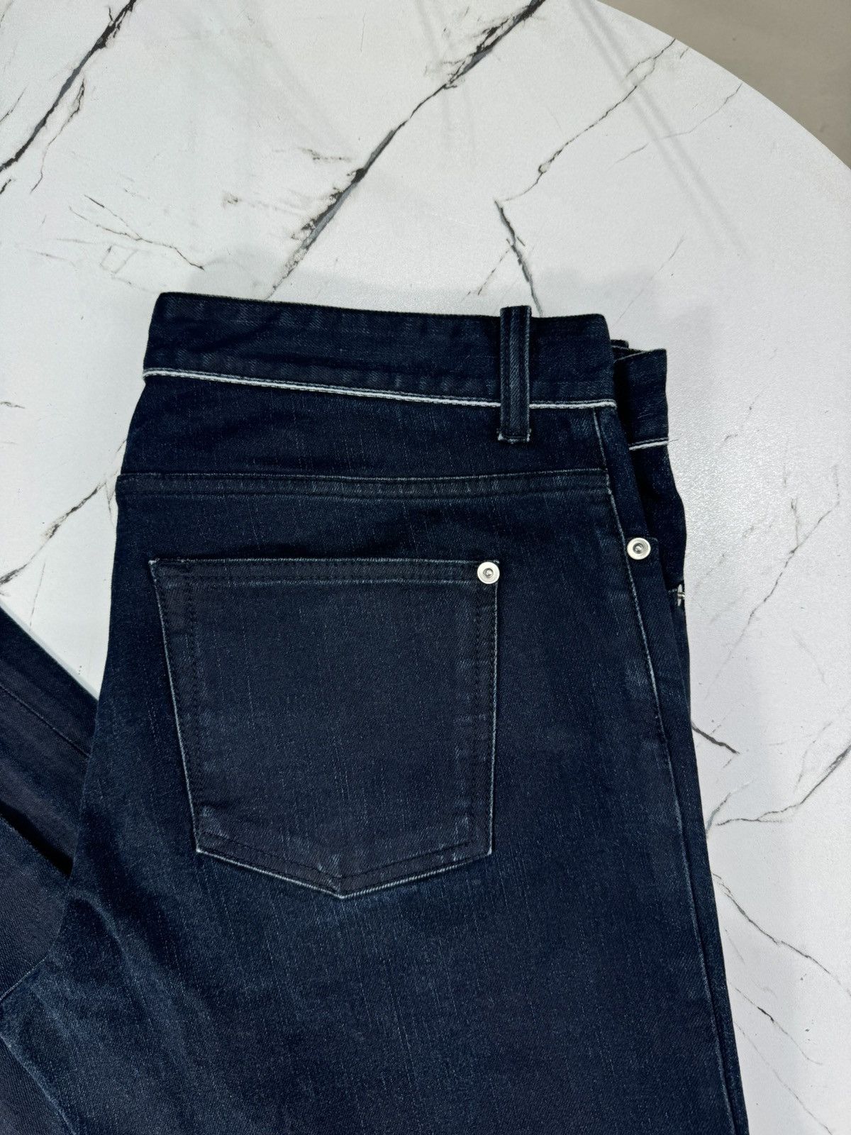 Balenciaga Balenciaga waxed black denim FW08 Size US 35 - 13 Thumbnail