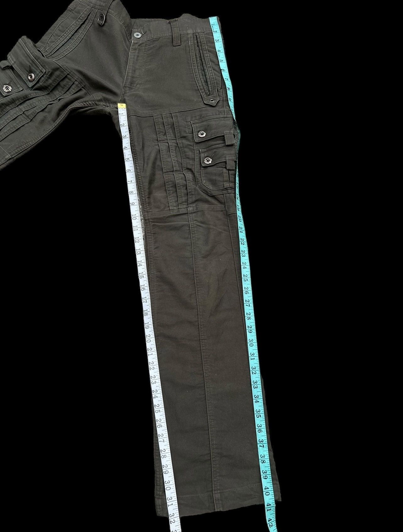 Nicole Club NICOLE Multi Pocket Cargo Trouser Pant Size US 30 / EU 46 - 5 Thumbnail