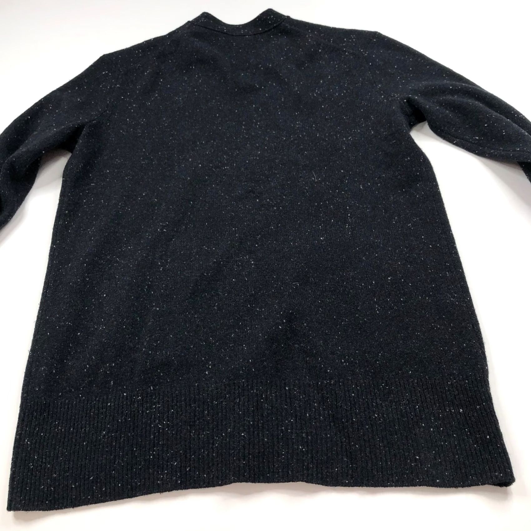 J.Crew J.Crew Cardigan Mens 100% Wool V-Neck Button Sweater Gray MINT Small S Knit Style Regular Satin? Size US S / EU 44-46 / 1 - 6 Thumbnail