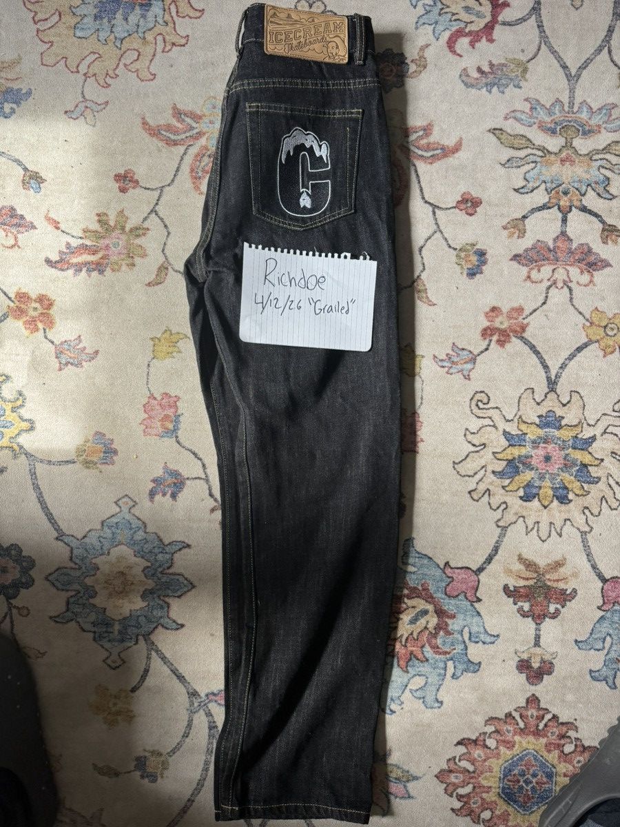 Icecream Ice cream jeans black and white Size US 30 / EU 46 - 3 Thumbnail