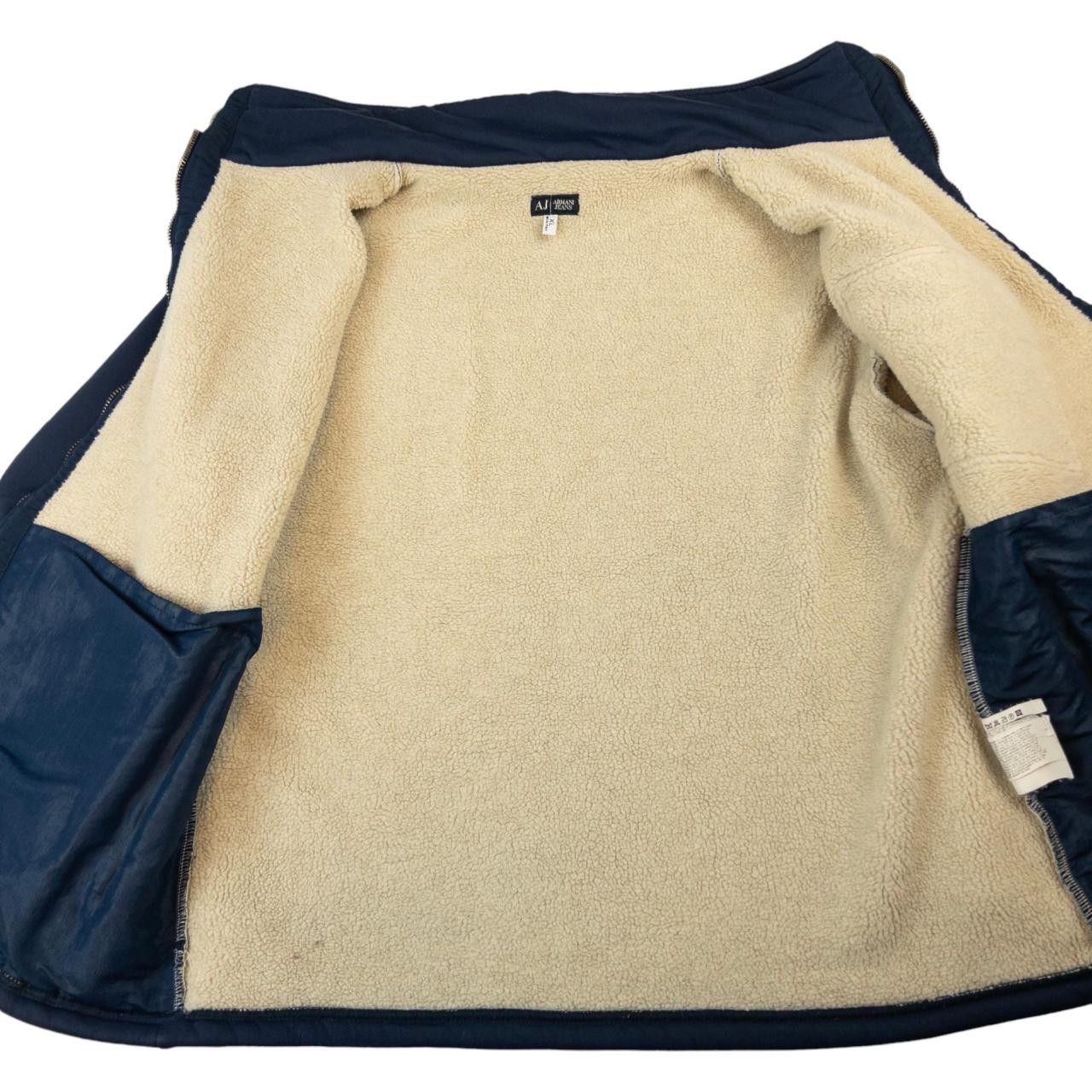 Armani Vintage Armani Jeans 'Scuba' Fleece Lined Jacket Size M Size US M / EU 48-50 / 2 - 4 Thumbnail