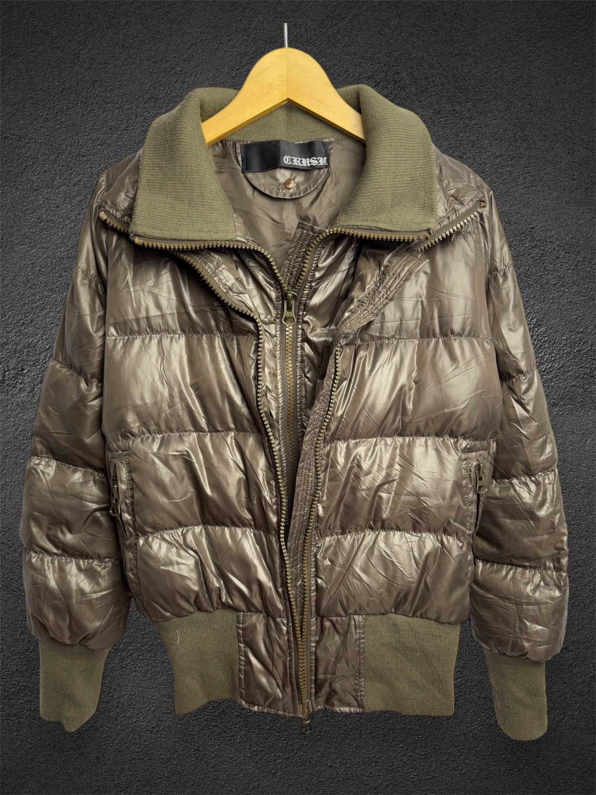 Hysteric Glamour Crush Puffer Down Jacket Double Layers Japanese Goa Style Size US M / EU 48-50 / 2 - 1 Thumbnail