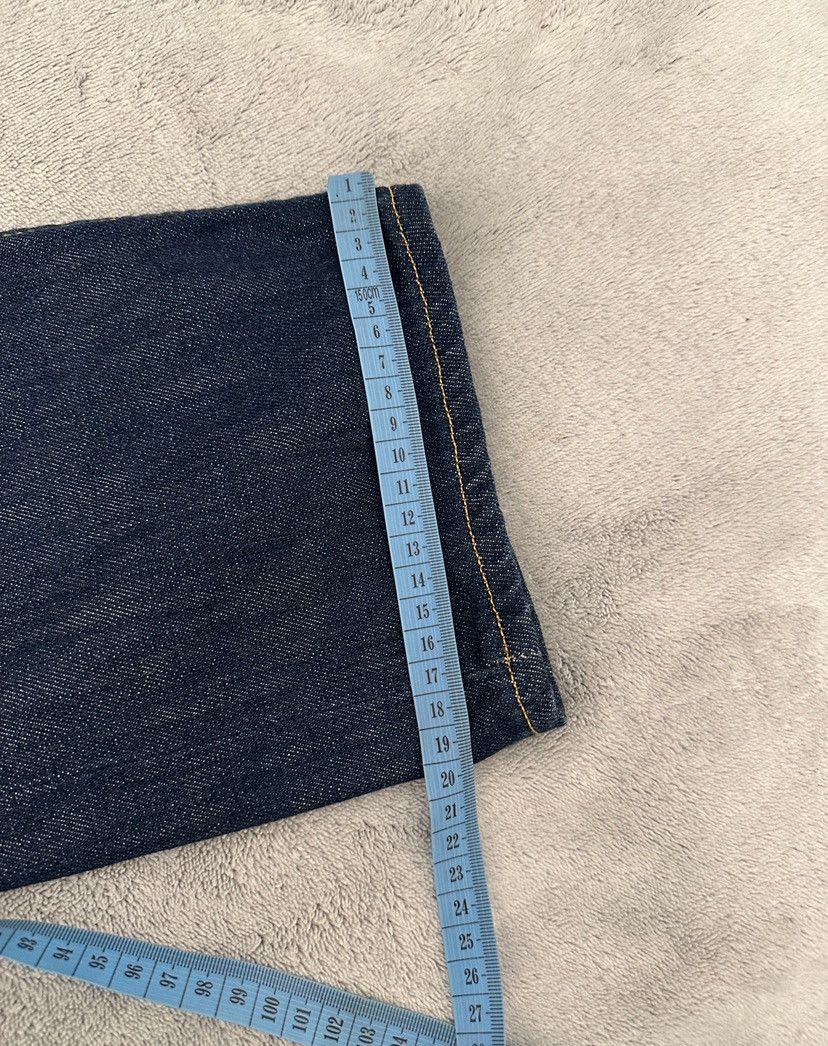 Japanese Brand Y2K Straight fit selvedge jeans low rise Size 27" / US 4 / IT 40 - 8 Thumbnail