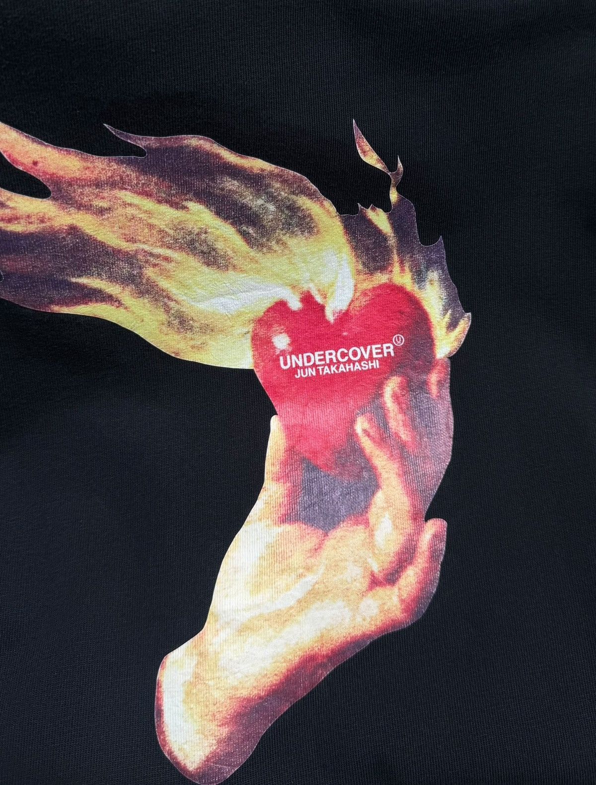 Undercover Undercover Heart On Fire T-shirt Size US S / EU 44-46 / 1 - 3 Thumbnail