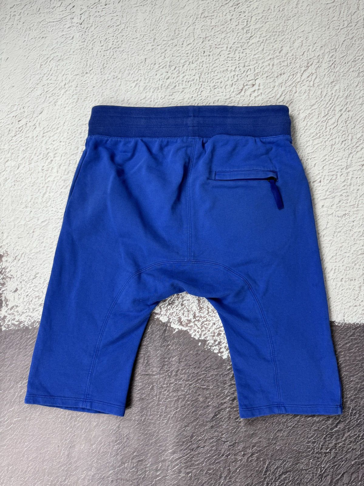 Helmut Lang HELMUT LANG Cargo Sweat Shorts Mens Size M Blue Drawstrings Size US 32 / EU 48 - 2 Thumbnail