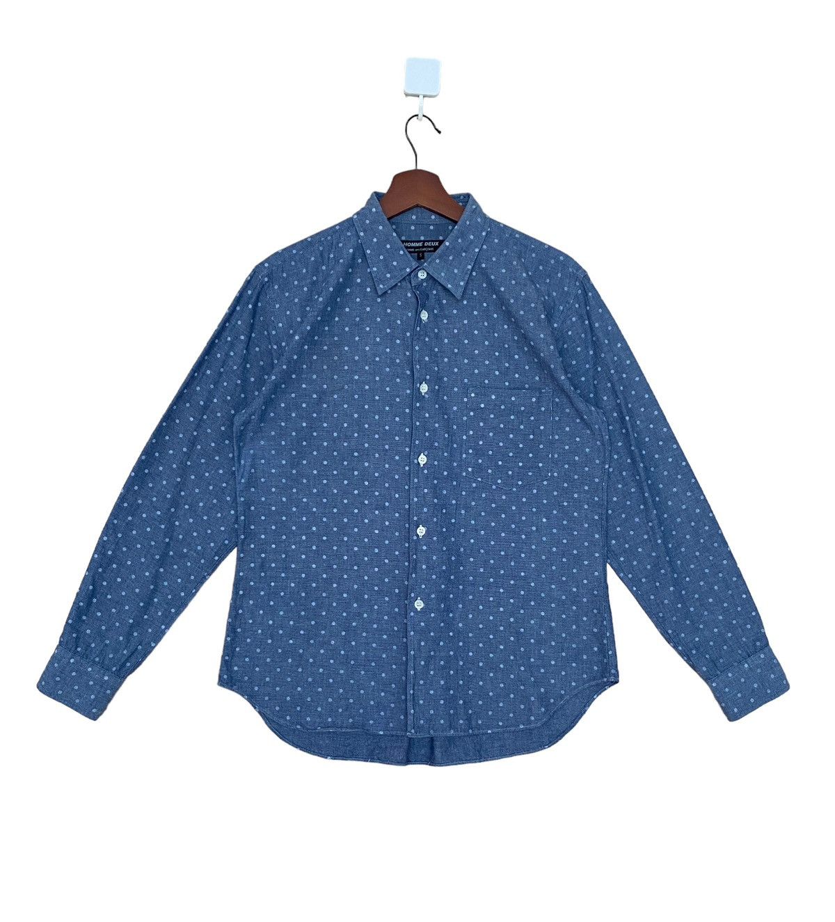 Comme des Garcons Vintage Brand Comme Des Garcons Polkadot Shirt 2000s Size US S / EU 44-46 / 1 - 1 Thumbnail