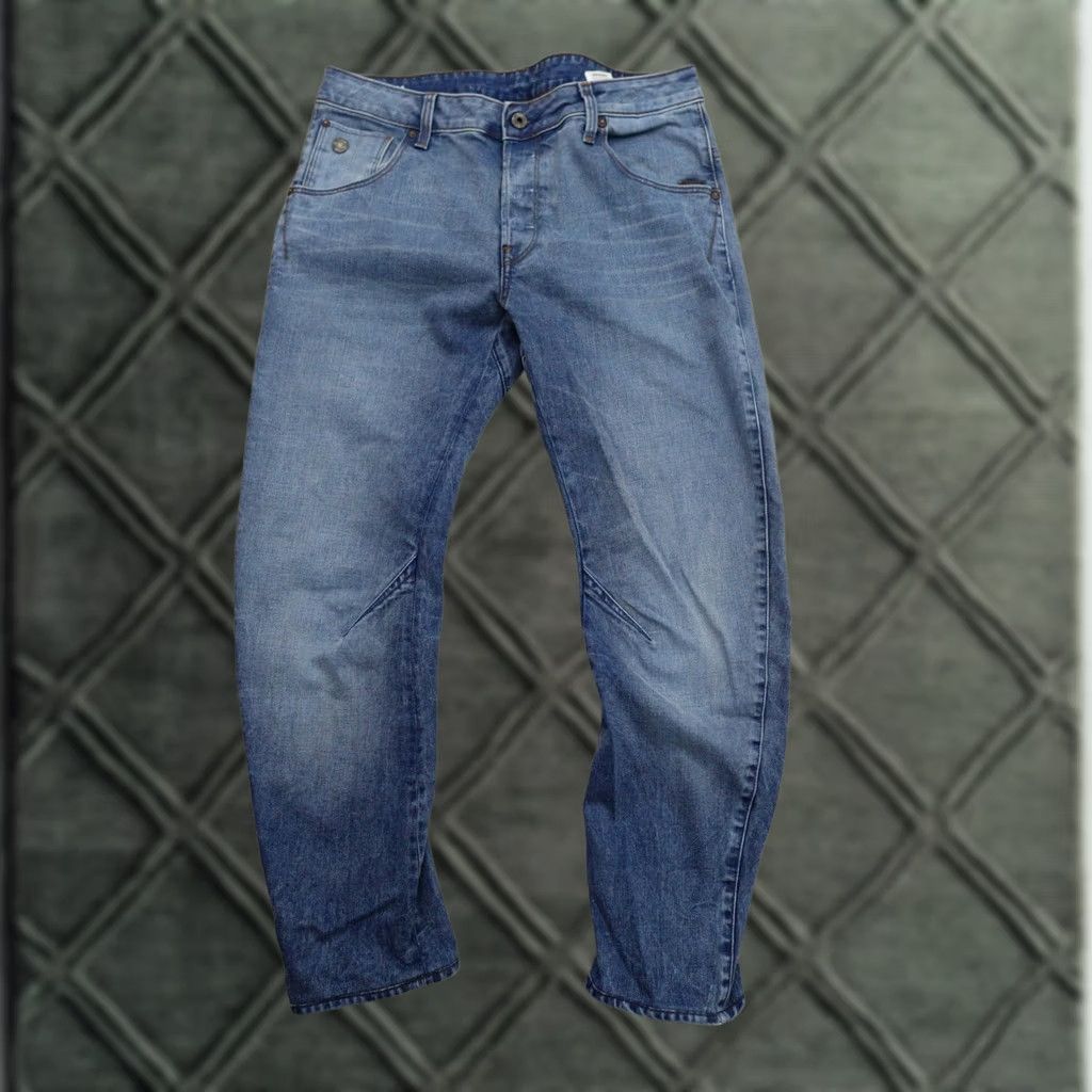 G-Star G-Star Arc Jeans Slim Blue Denim Mens 32 (32X27) 3D Slim Fit Jeans Size US 32 / EU 48 - 1 Thumbnail