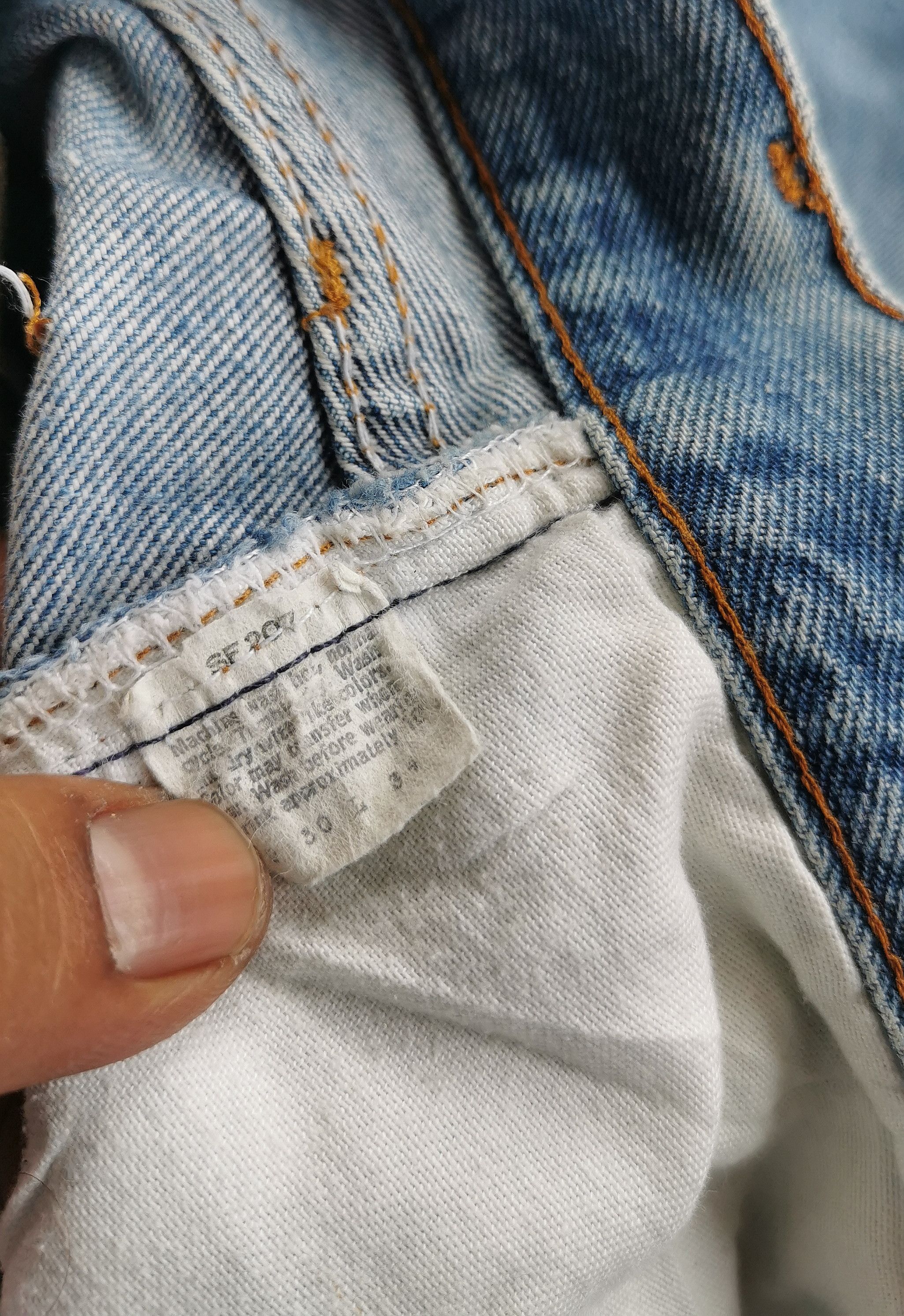 Levi's 70s-80s Selvedge Levis Jeans Size US 28 / EU 44 - 3 Thumbnail