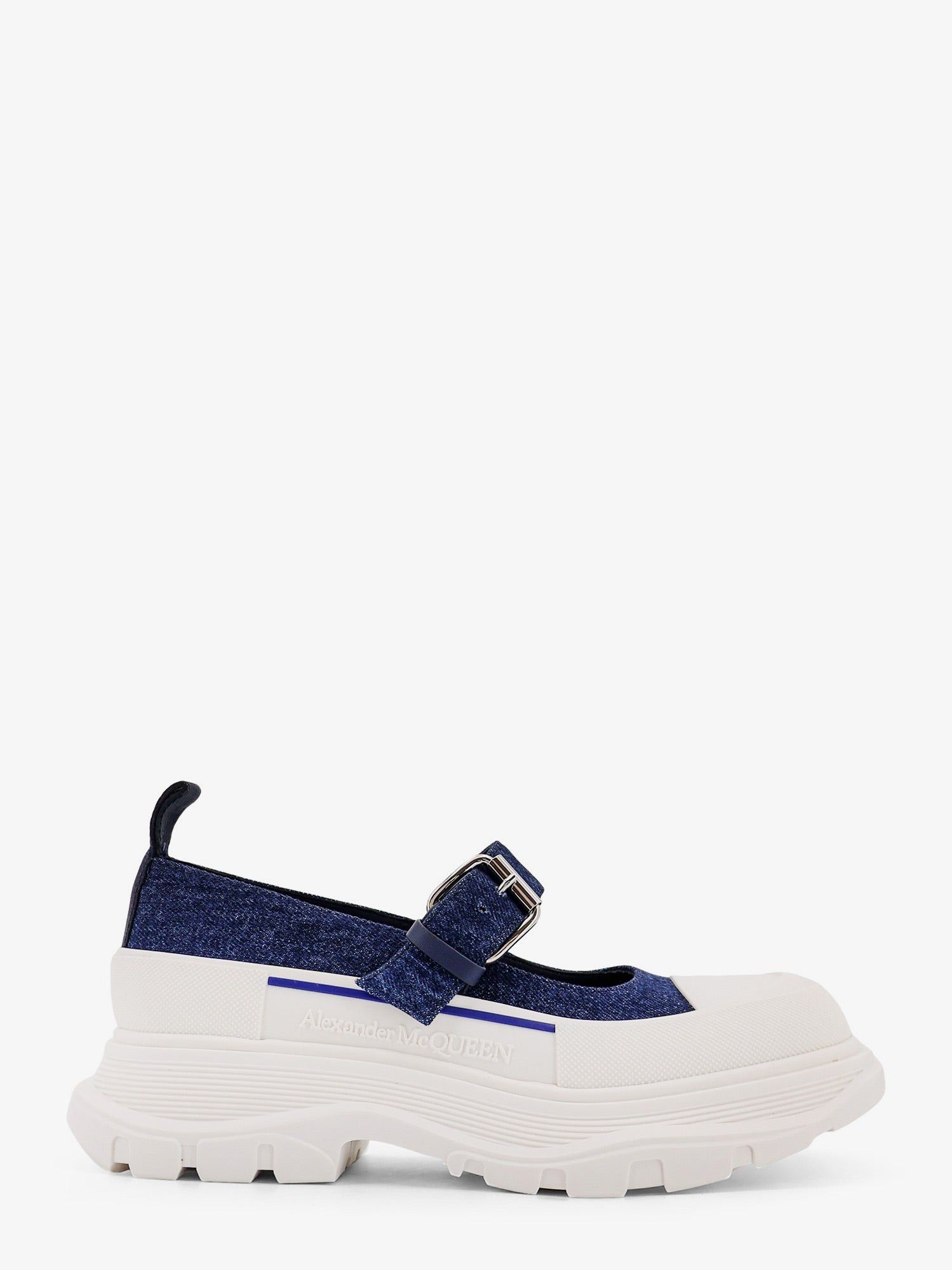 Alexander McQueen Silver Leather Revel Pumps | Grailed