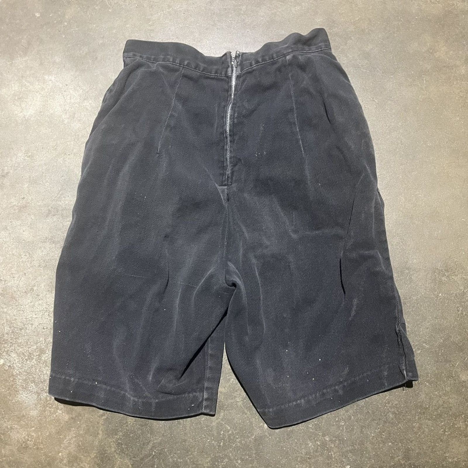 Jantzen × Vintage Vintage 50s 60s Jantzen Black Cotton Shorts 24x7 Size 24" / US 00 / IT 34 - 3 Thumbnail