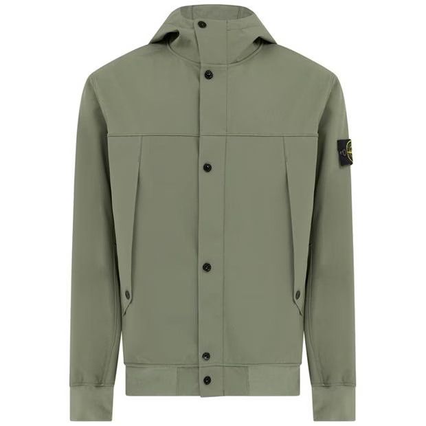 o1g2r1mq0724 Light Soft Shell Jackets in Light Green