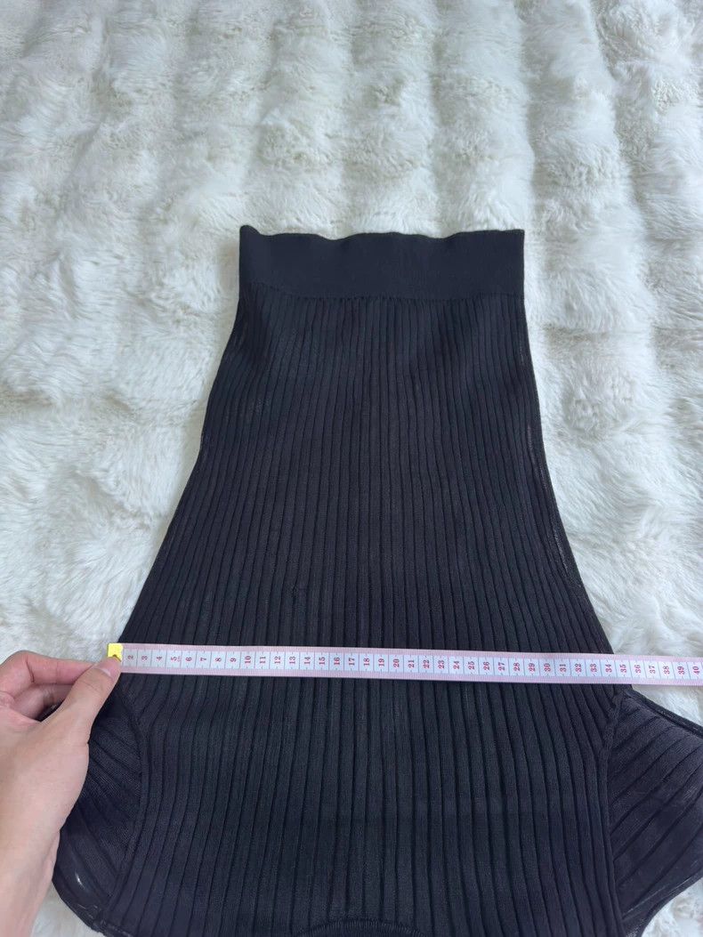 Saint Laurent Paris Saint laurent paris Silk see-through undershirt short sleev Size M / US 6-8 / IT 42-44 - 6 Thumbnail