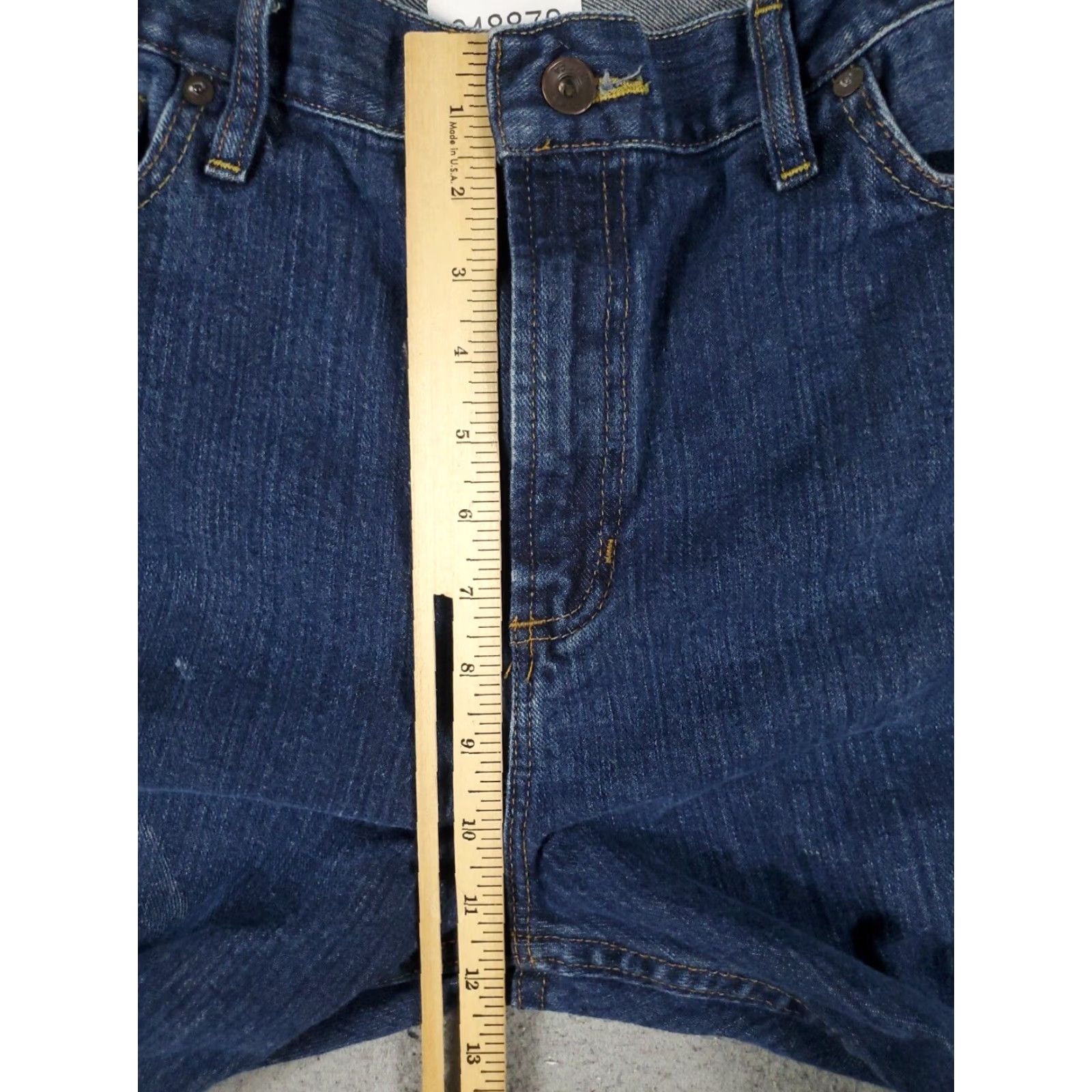 Nautica Nautica Mens Straight Leg Jeans Blue Size 38x30 Cotton Size US 38 / EU 54 - 3 Thumbnail