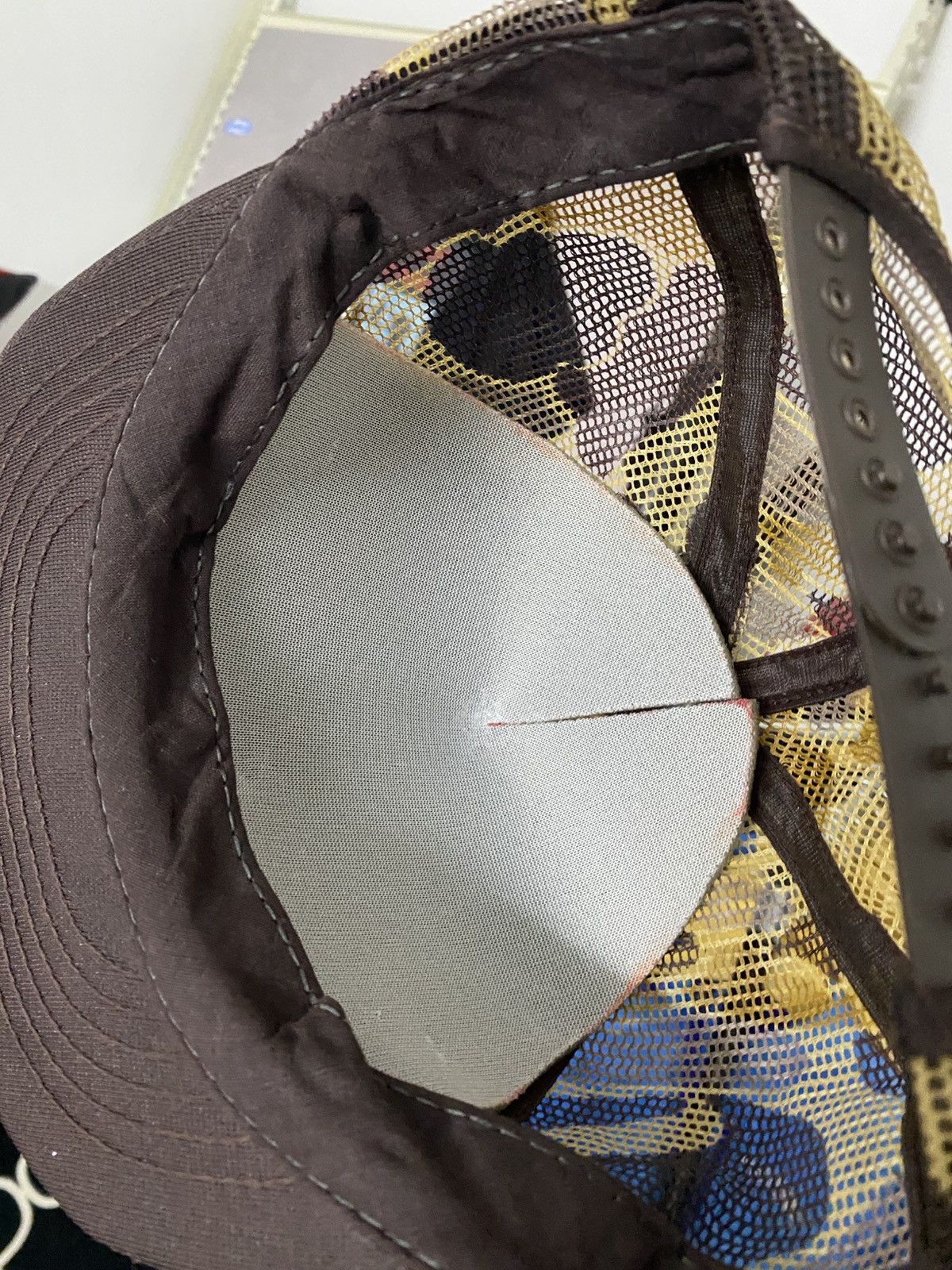 Vintage Beautiful 🔥Vintage 90s Buck stop Trucker Cap Hat Size ONE SIZE - 9 Thumbnail