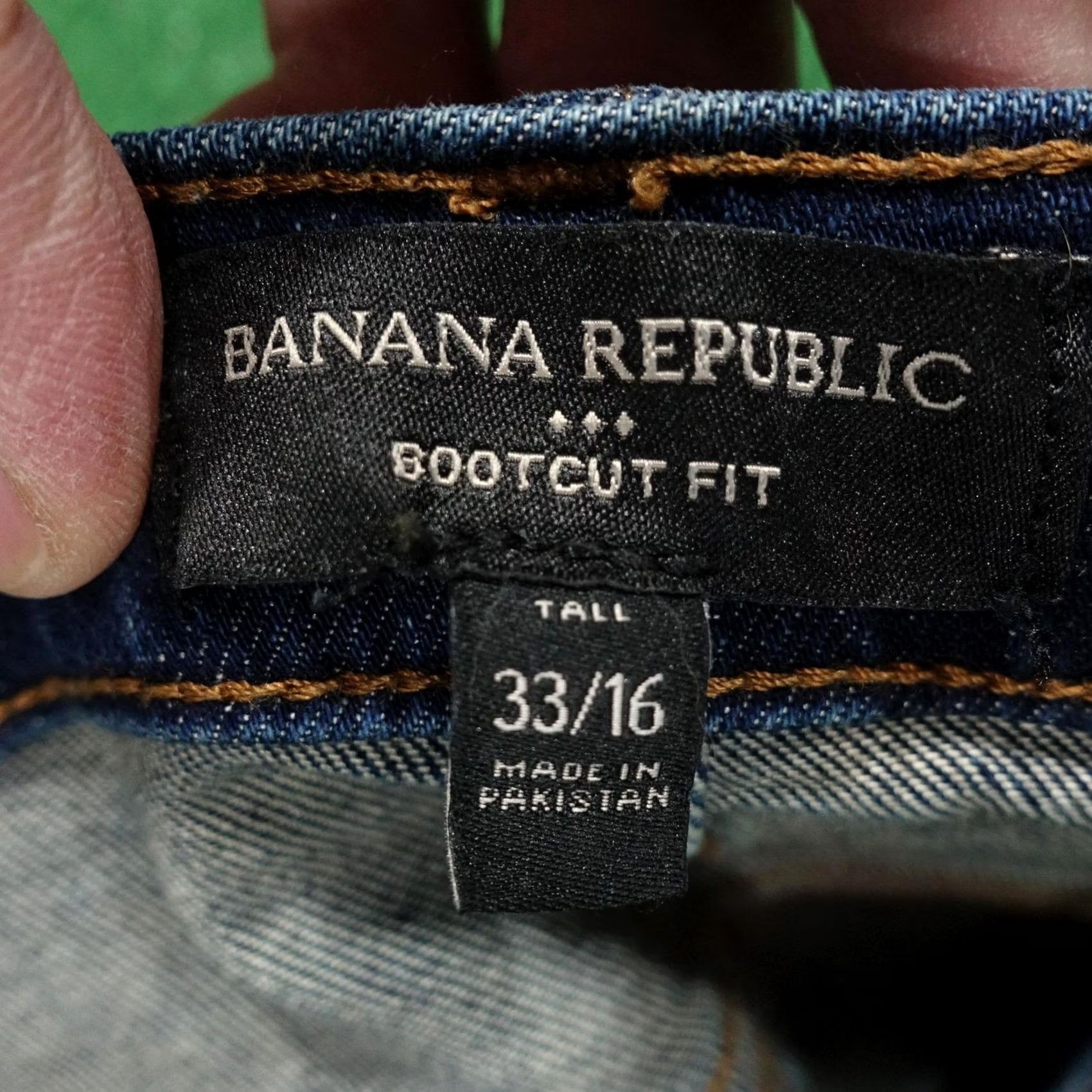 Banana Republic Banana Republic Jeans Womens 33/16 Tall Blue Bootcut Dark Wash 36x31 Denim Jeans Pants Bootcut Womens 5-Pocket Size 38" / US 16 / IT 52 - 5 Thumbnail