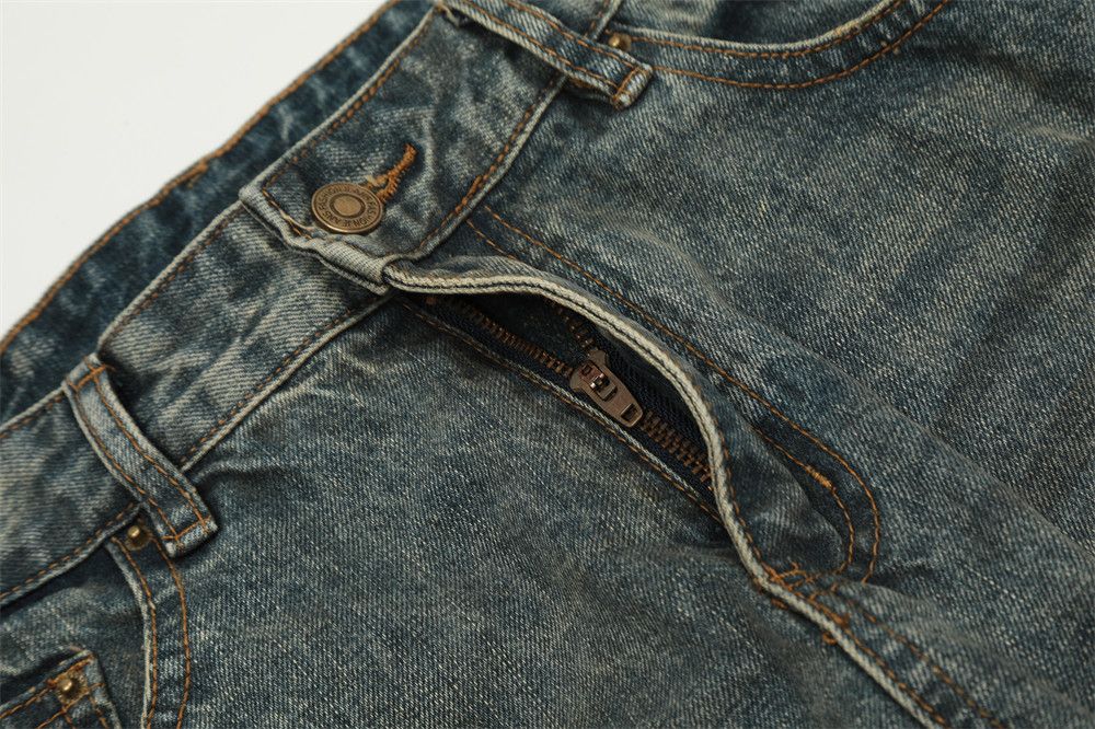 Japanese Brand × Jean Heavy washed punk distressed loose casual ripped jeans Size US 32 / EU 48 - 5 Thumbnail