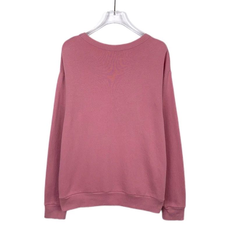 Gucci Gucci Logo printed hot diamond pattern round neck pink cott Size US XXS / EU 40 - 2 Thumbnail