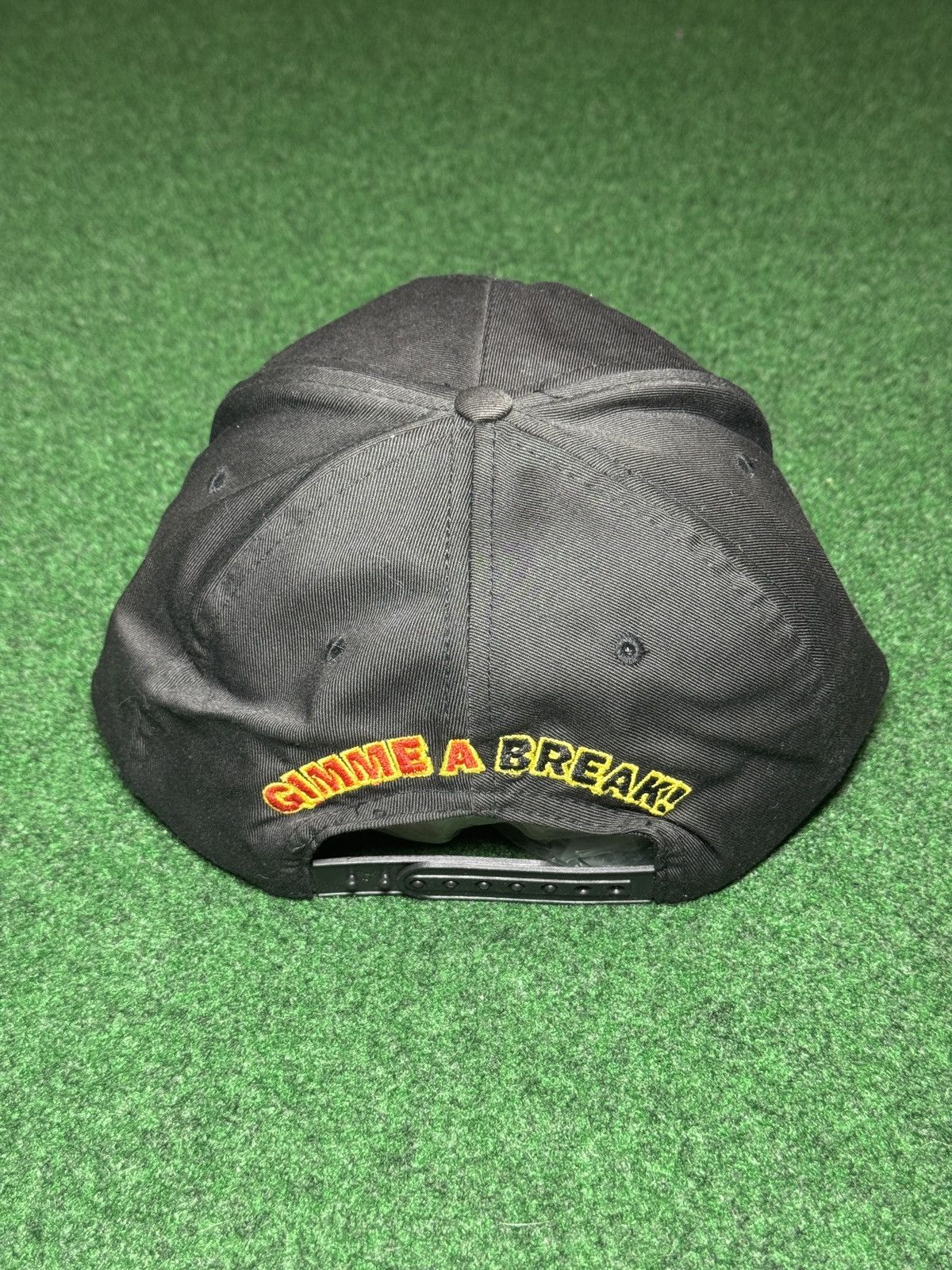 Vintage Kit Kat Gimme A Break Candy Chocolate Snapback Cap Hat Size ONE SIZE - 3 Thumbnail