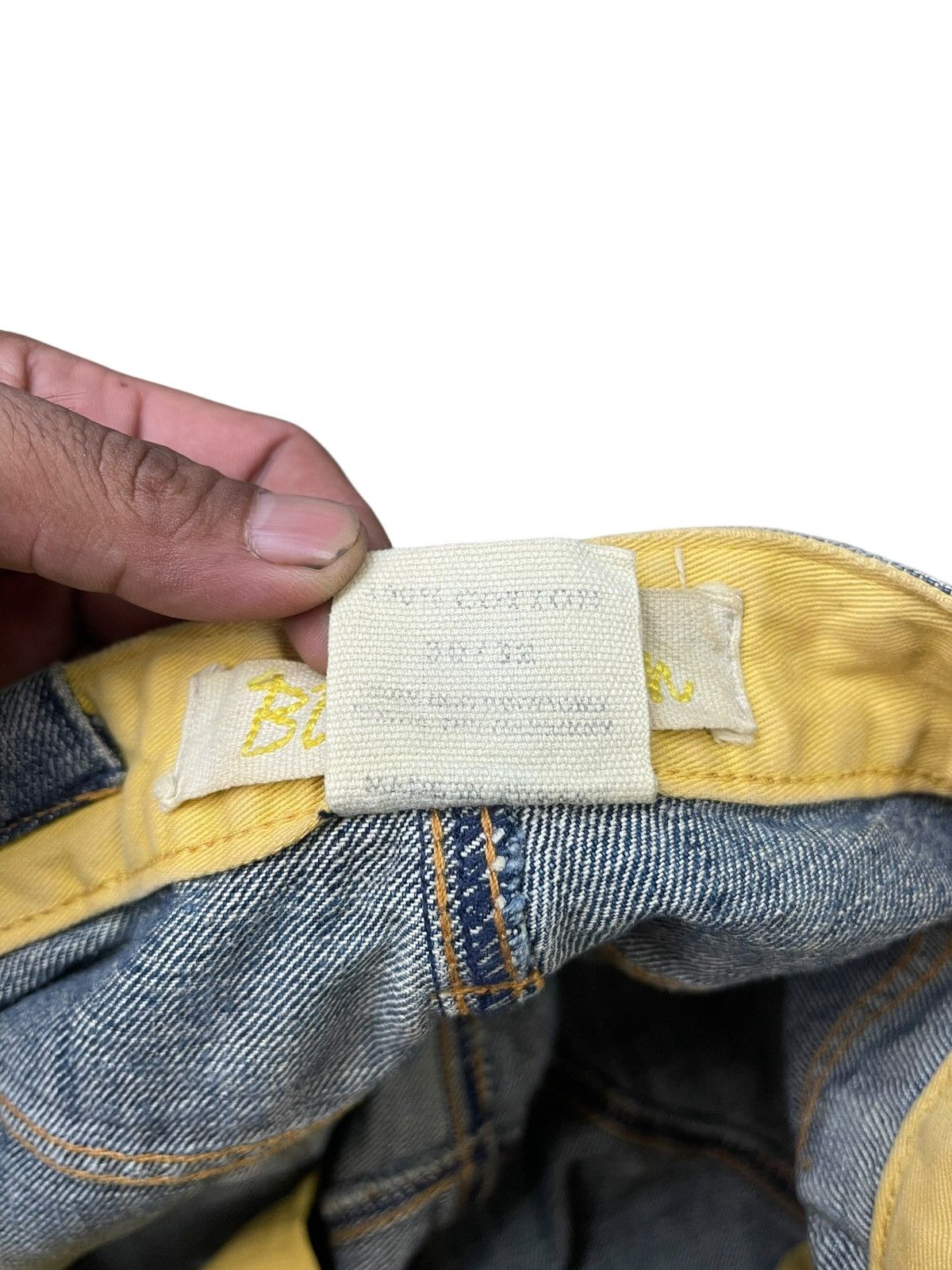 Japanese Brand Vintage BB London Jeans Streetwear Size US 30 / EU 46 - 10 Thumbnail